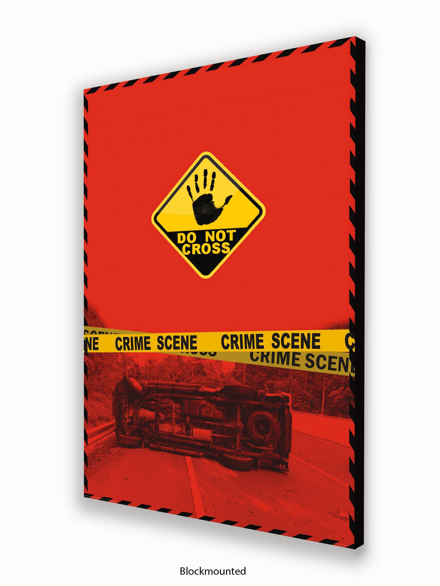 Do Not Cross Police Tape Poster