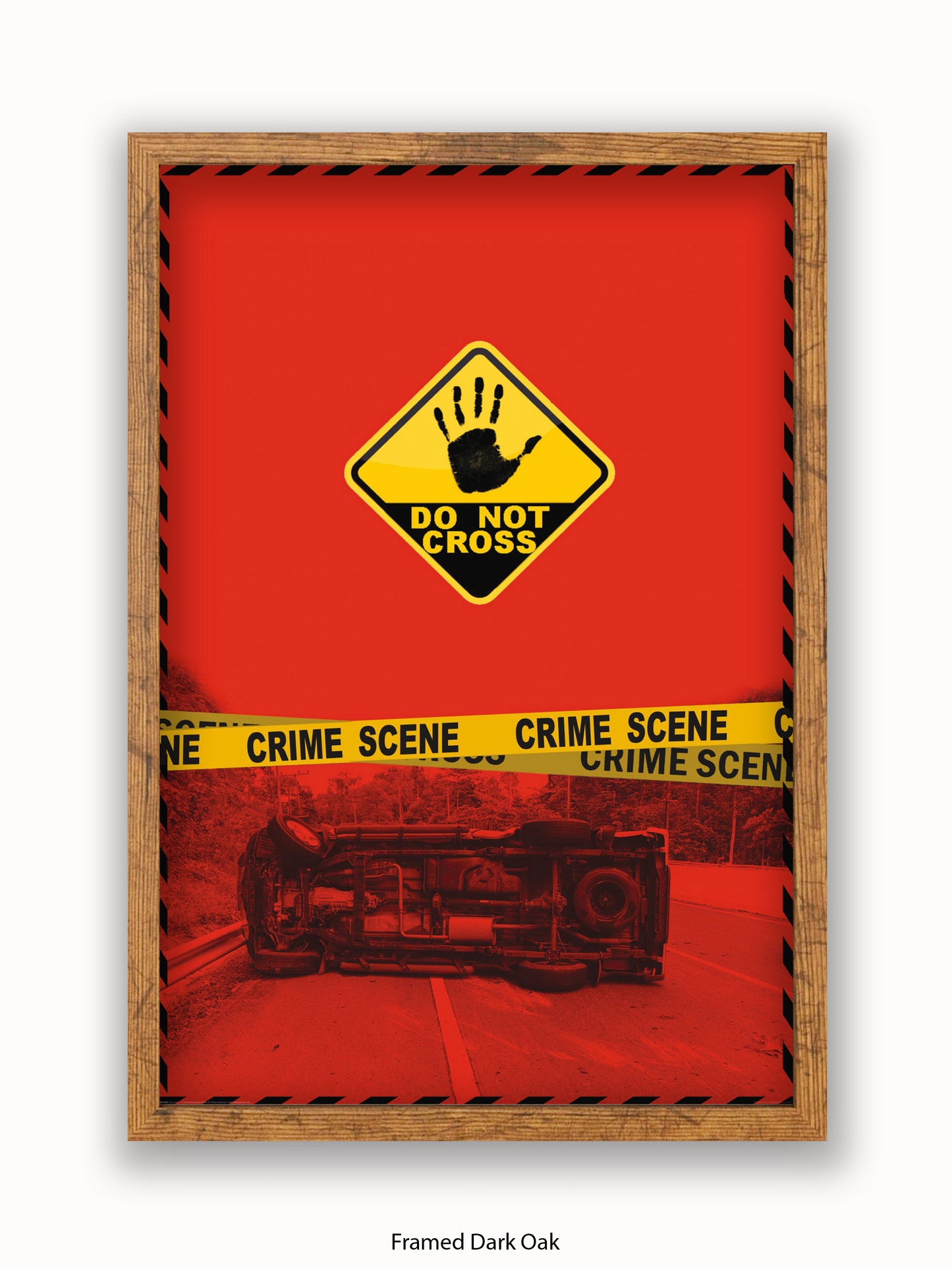 Do Not Cross Police Tape Poster