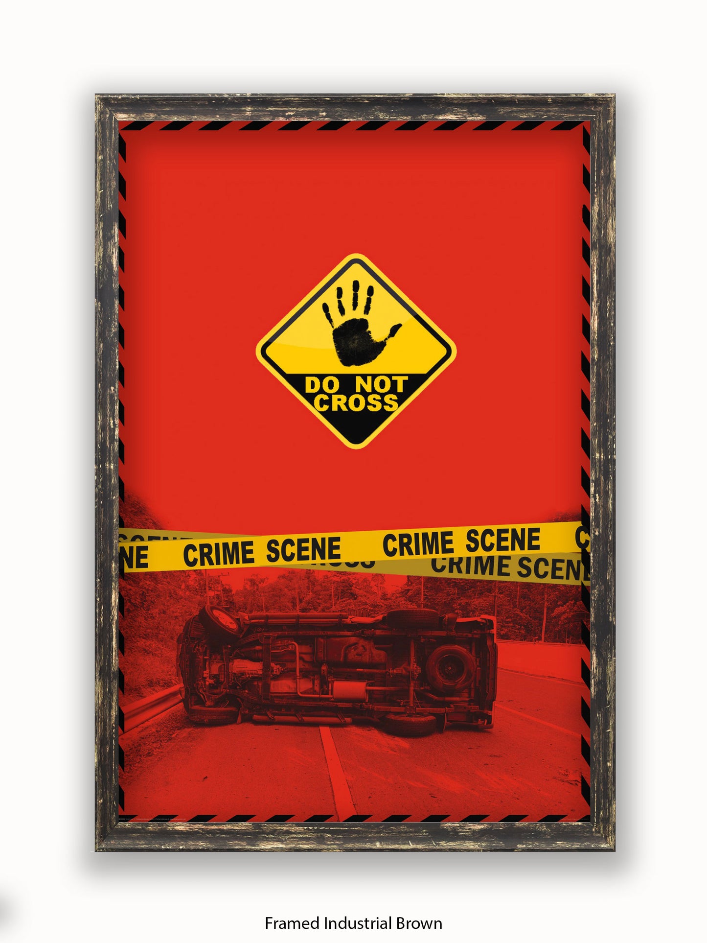 Do Not Cross Police Tape Poster