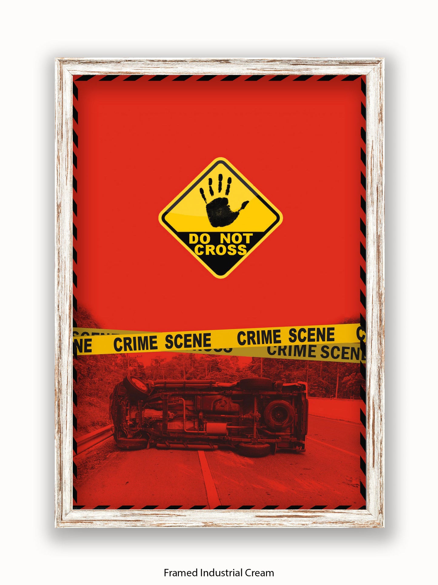 Do Not Cross Police Tape Poster