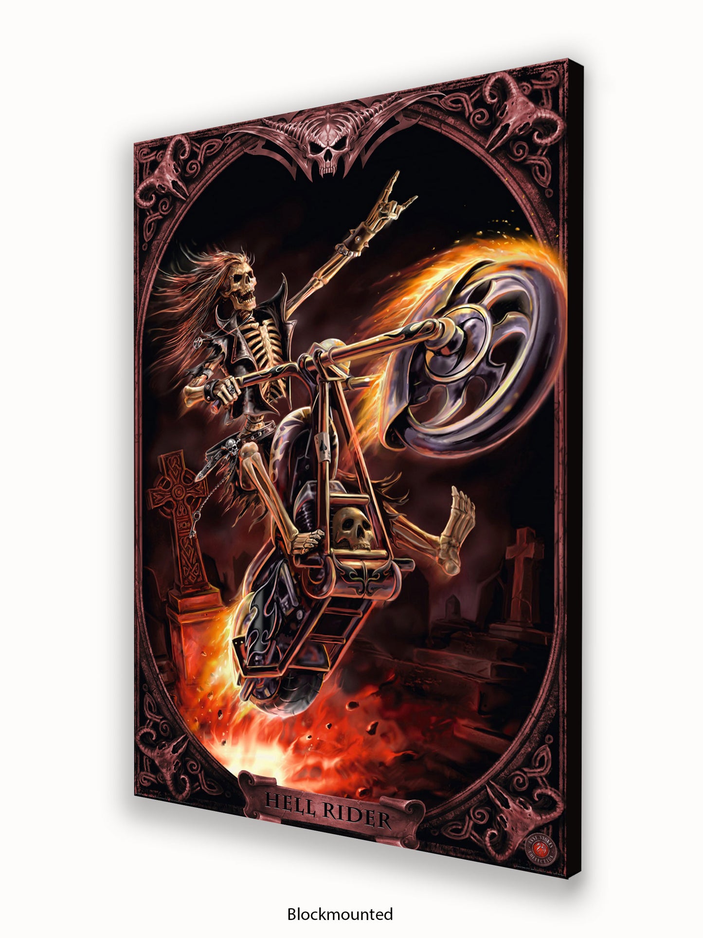 Anne  Stokes  Hellrider Poster