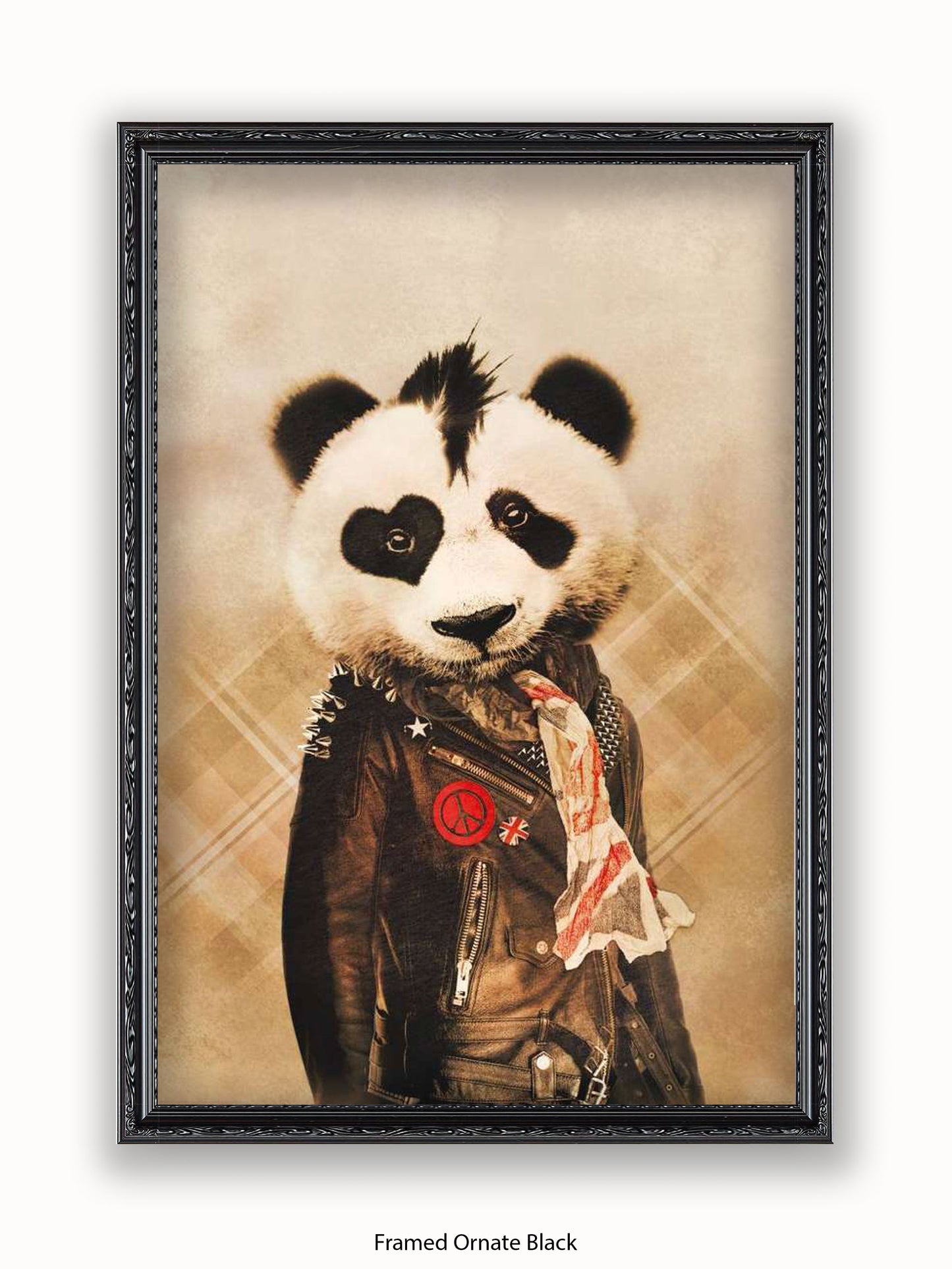 Panda Punk Poster