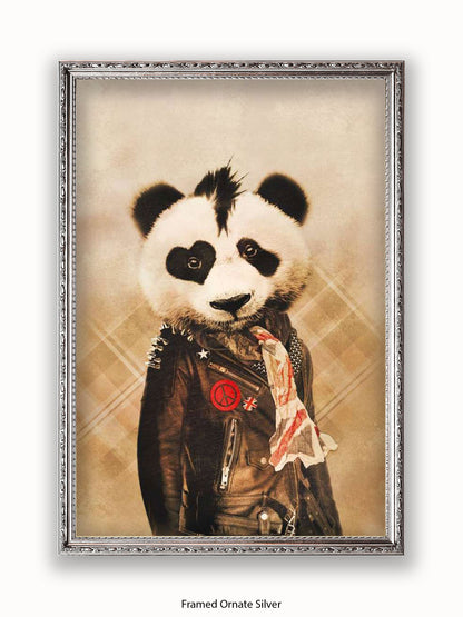 Panda Punk Poster