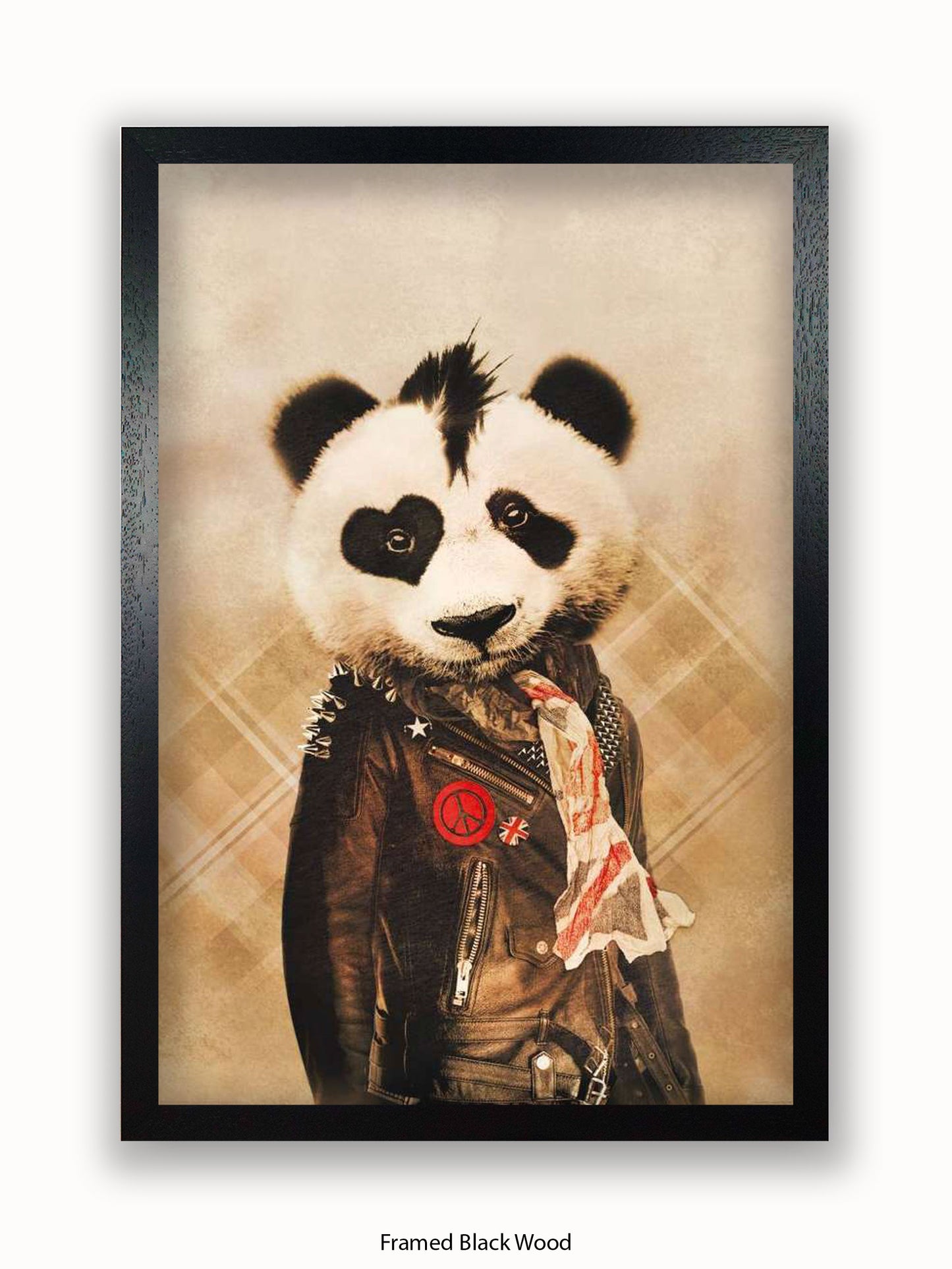 Panda Punk Poster