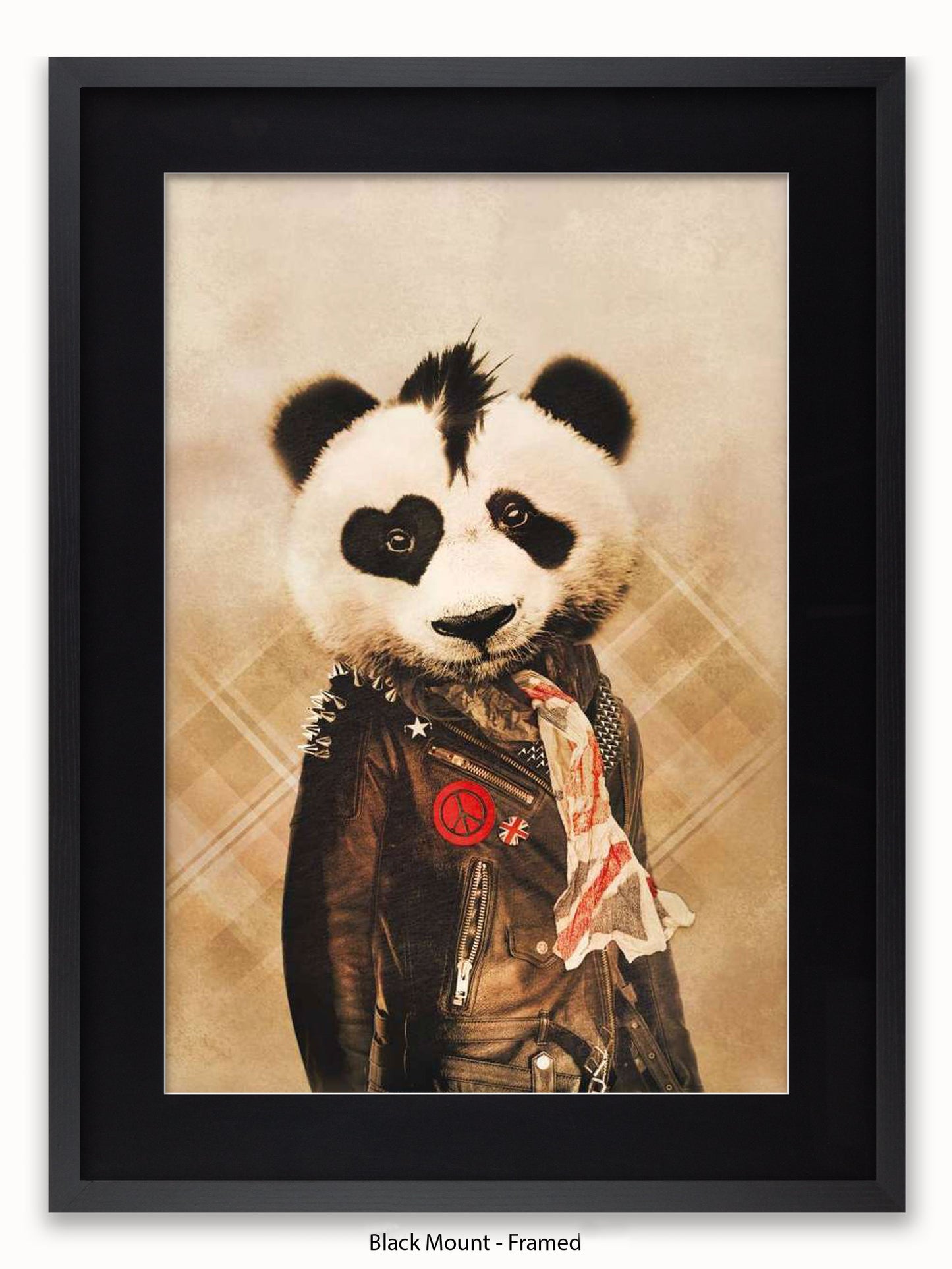 Panda Punk Poster
