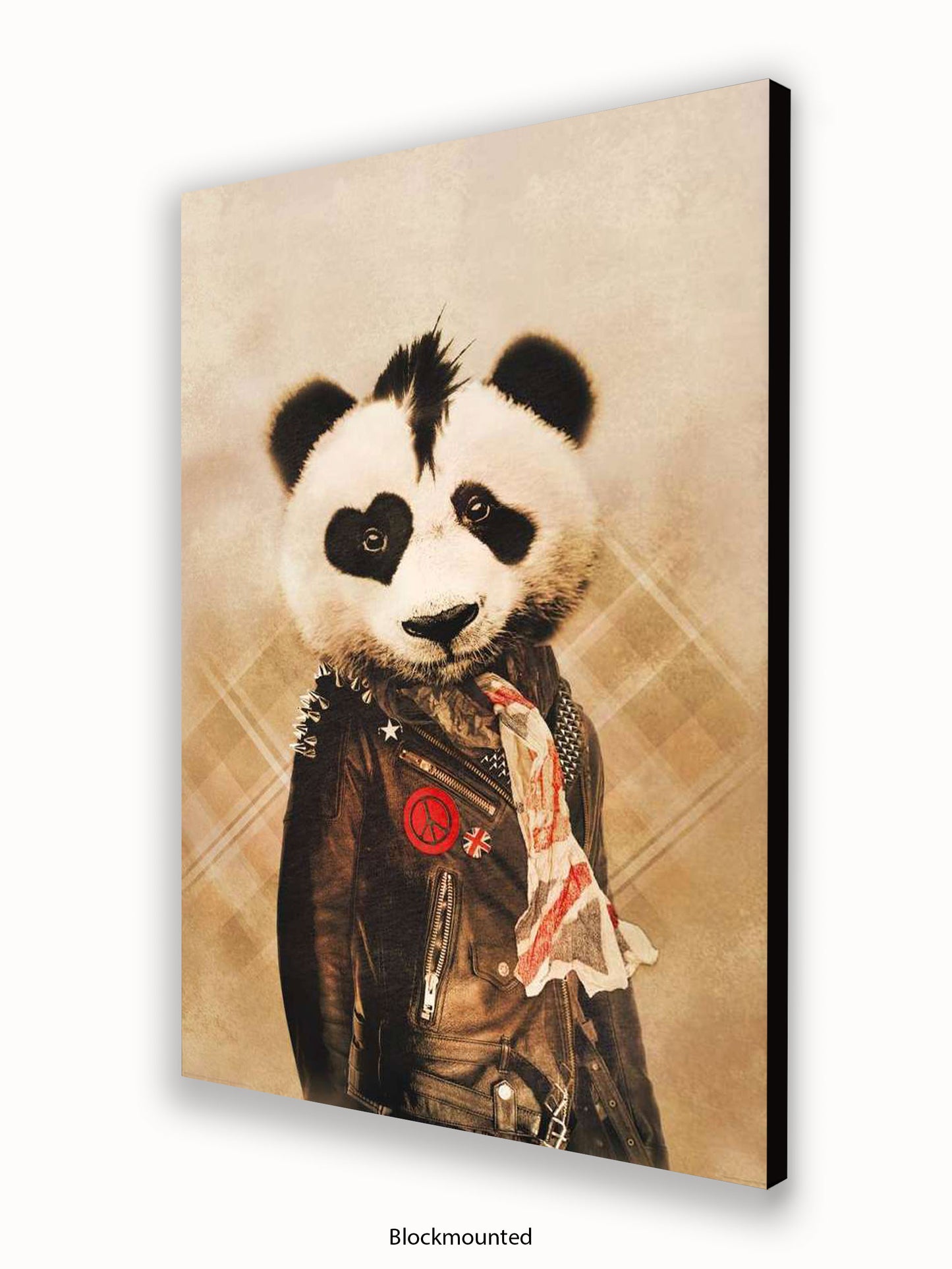 Panda Punk Poster
