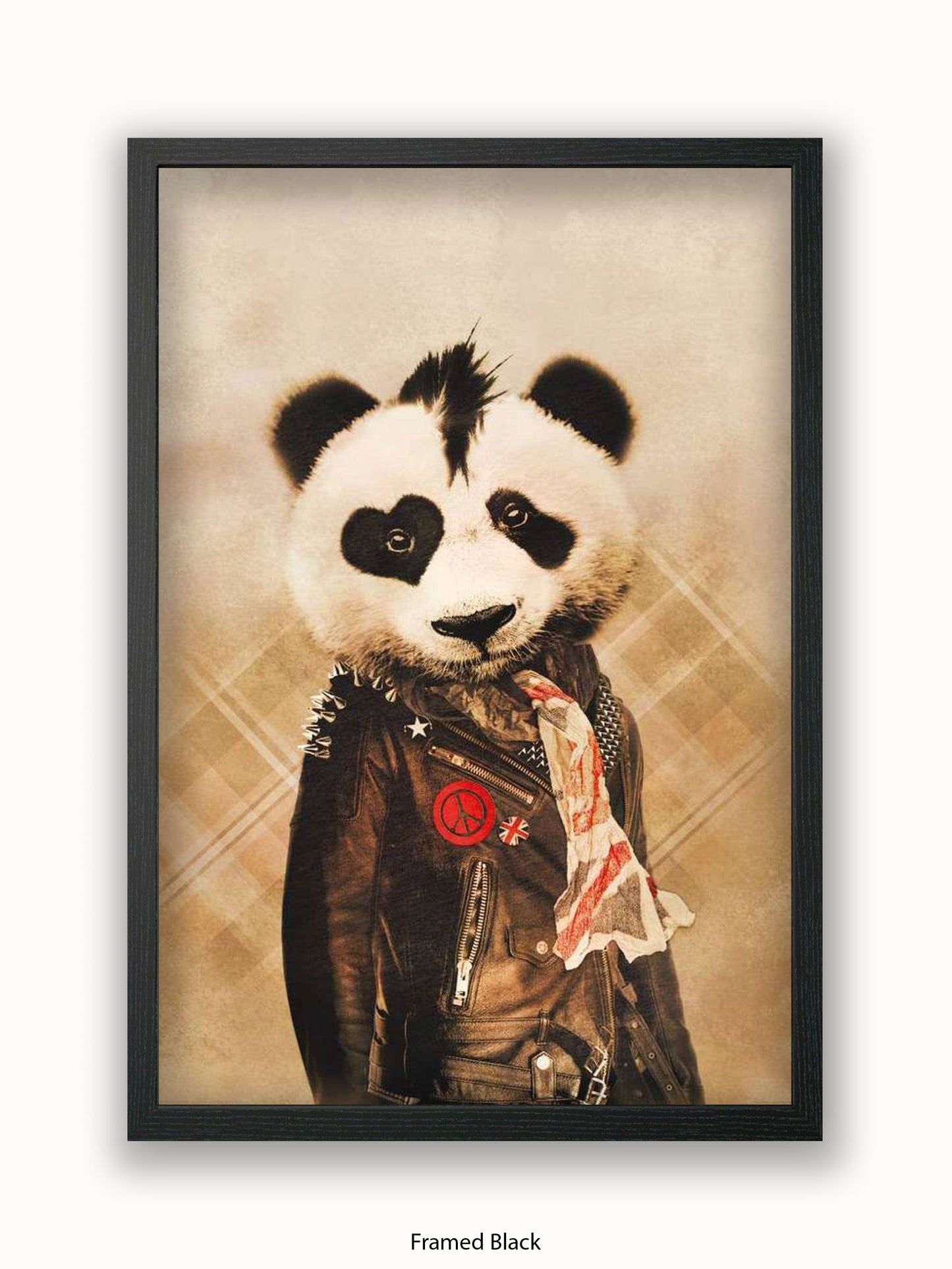 Panda Punk Poster