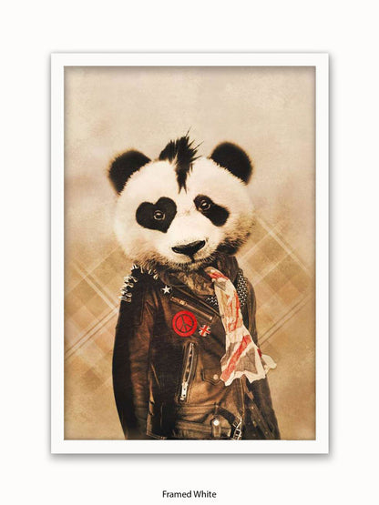 Panda Punk Poster