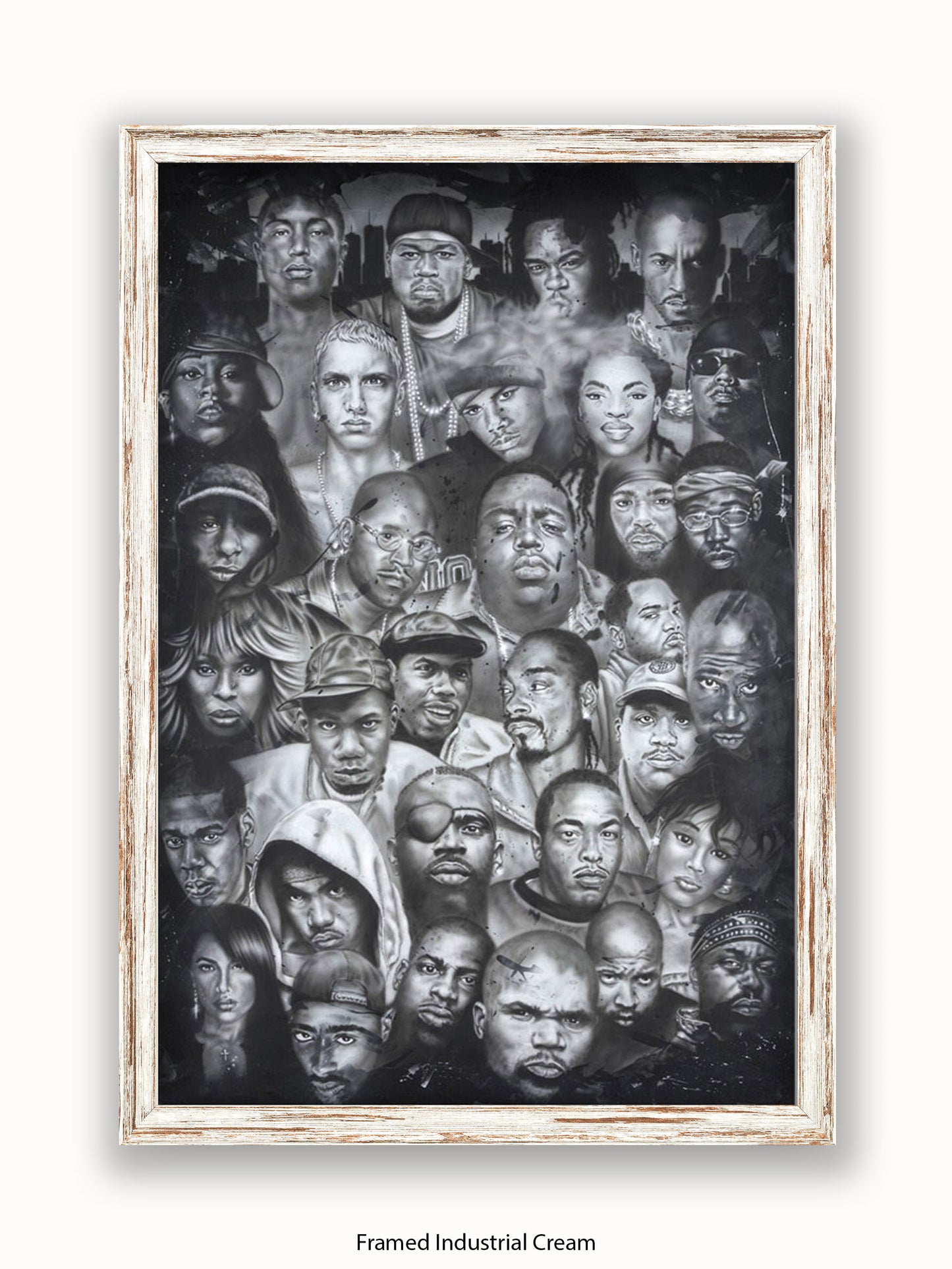 Hip Hop Collage Poster
