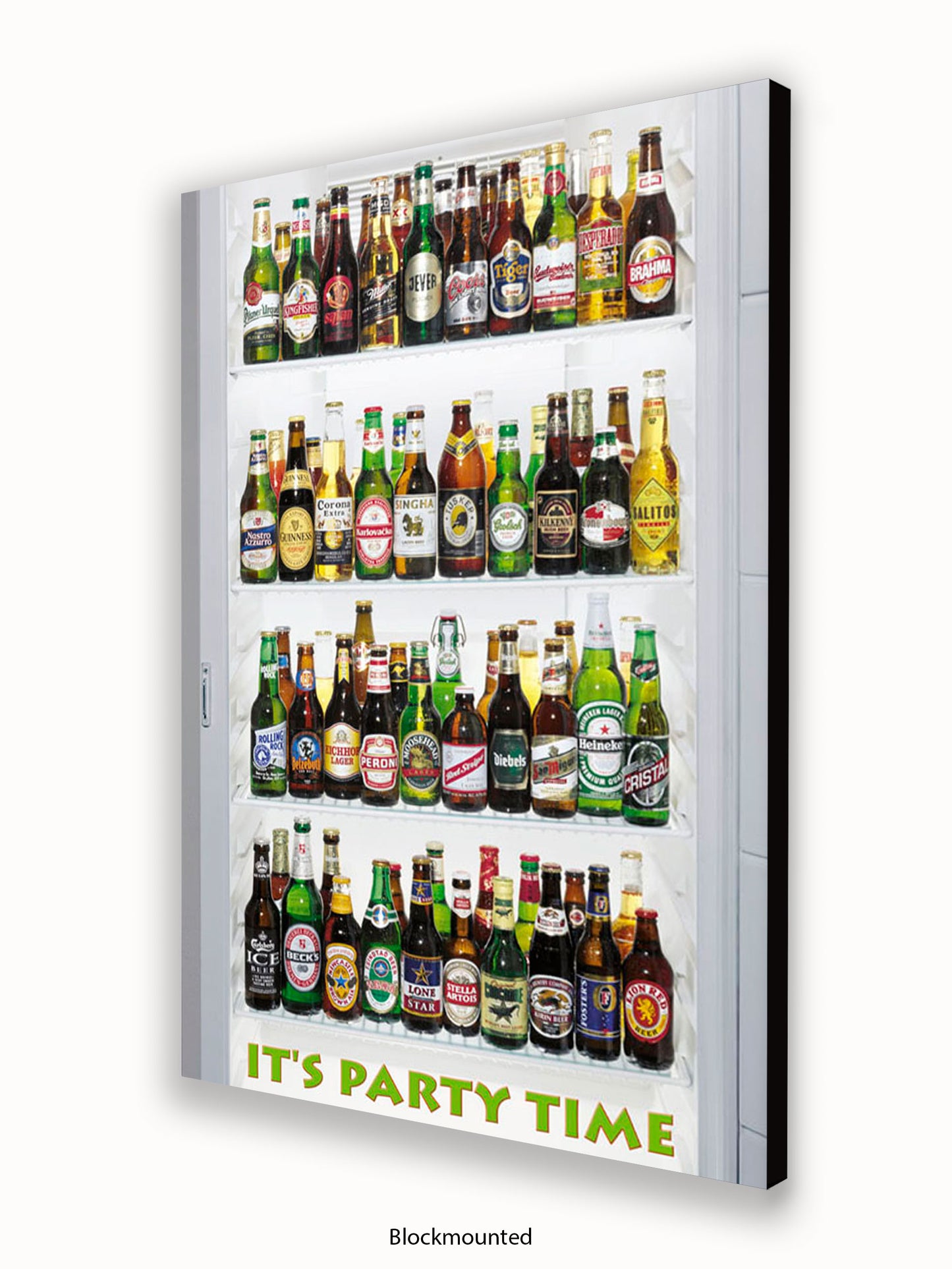 Beer It's Party Time Poster