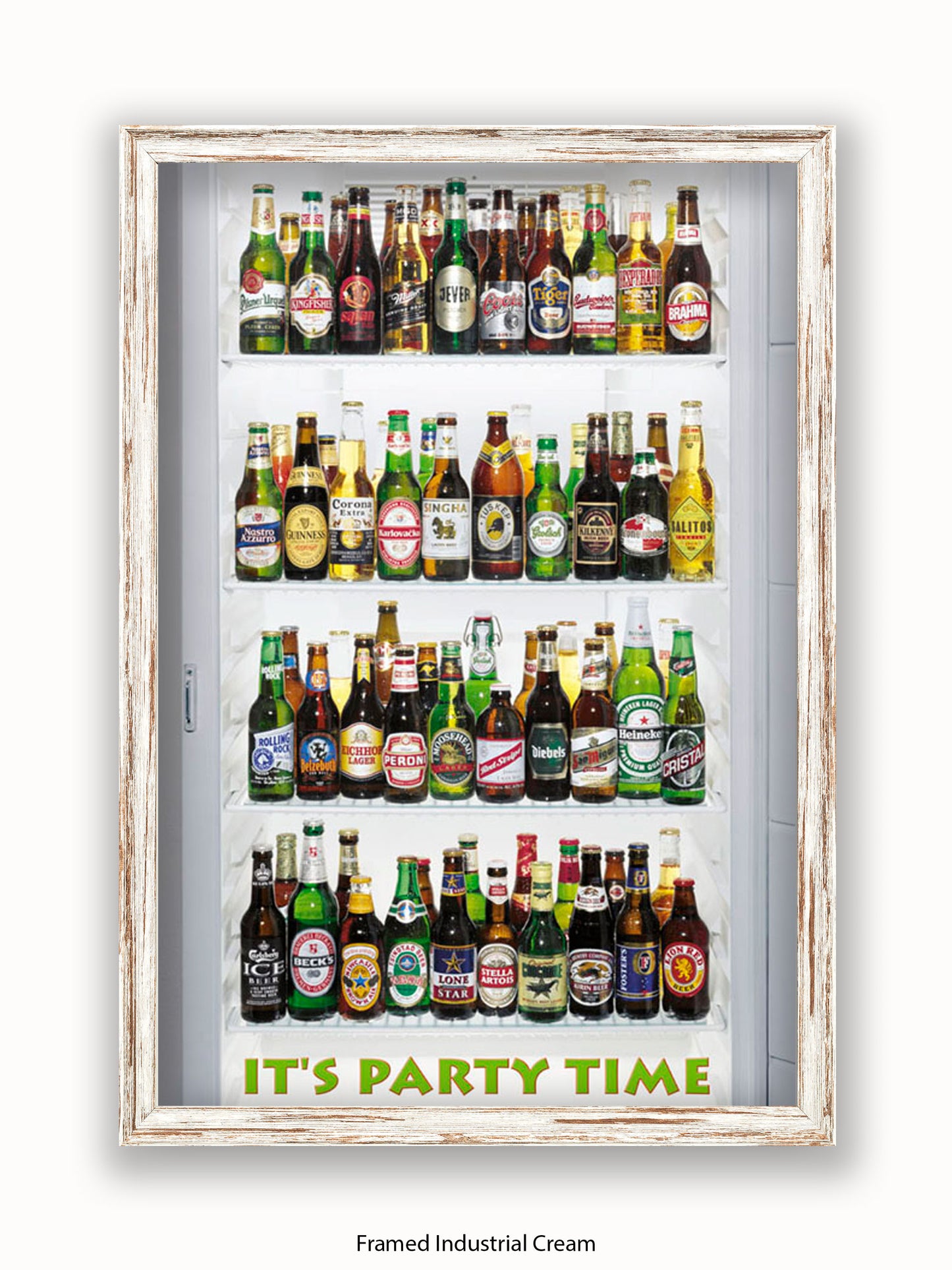 Beer It's Party Time Poster
