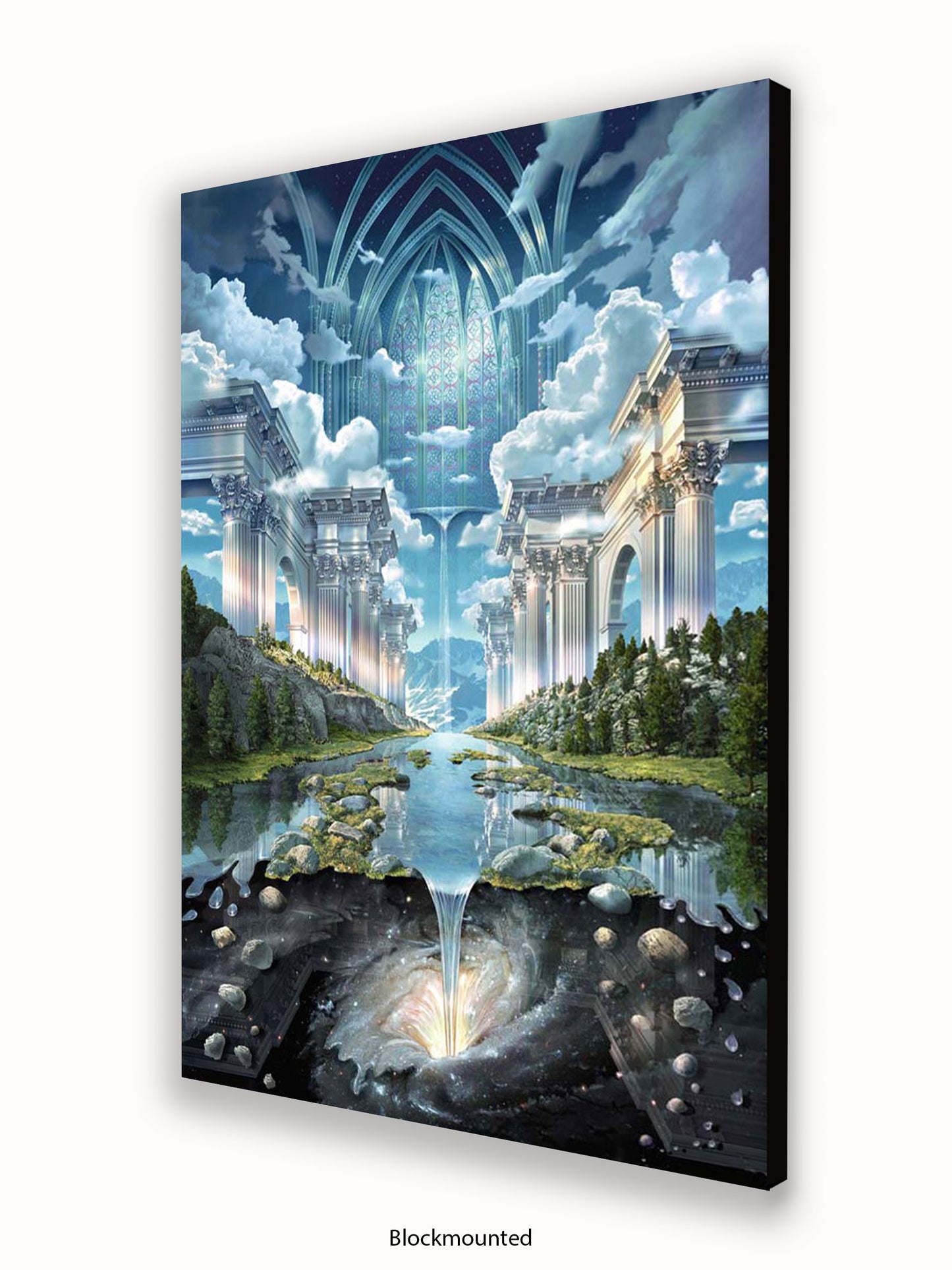 Genesis II Abstract Psychedelic Poster