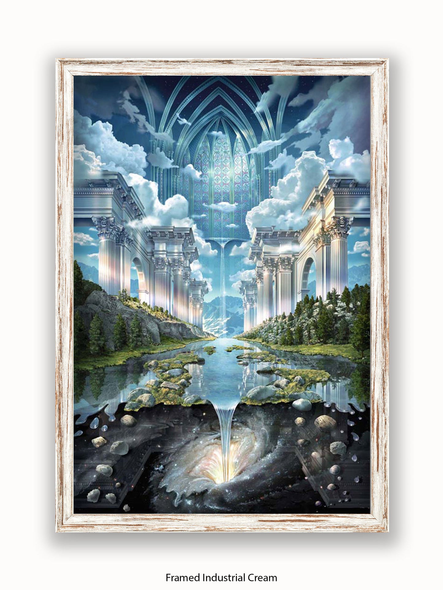 Genesis II Abstract Psychedelic Poster