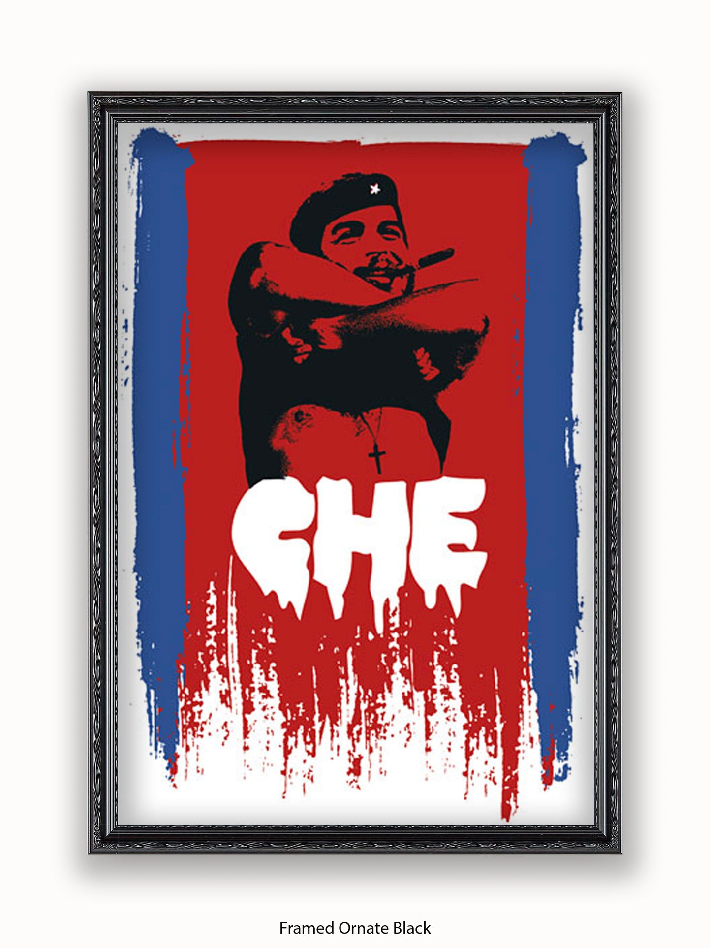 Che Guevara Cuban Flag Poster