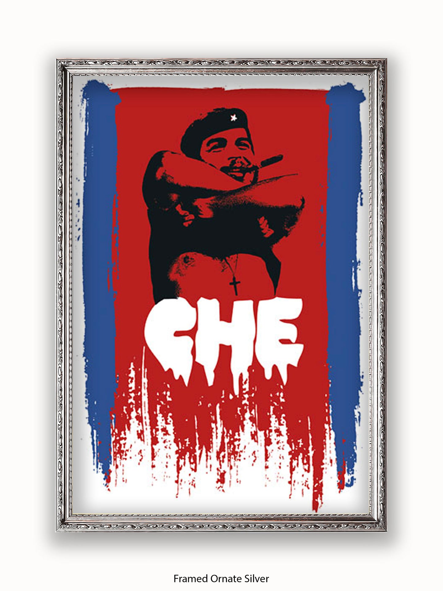 Che Guevara Cuban Flag Poster