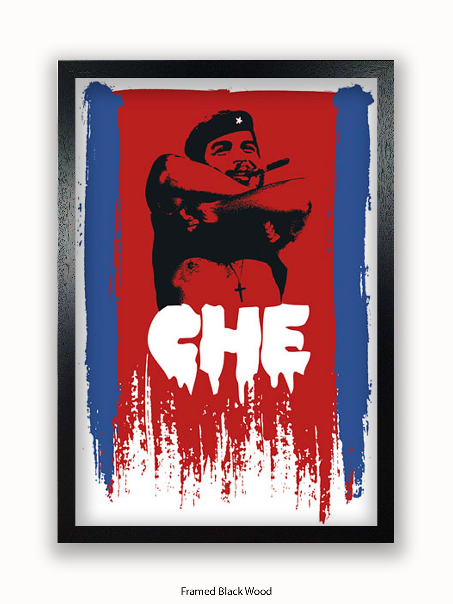Che Guevara Cuban Flag Poster