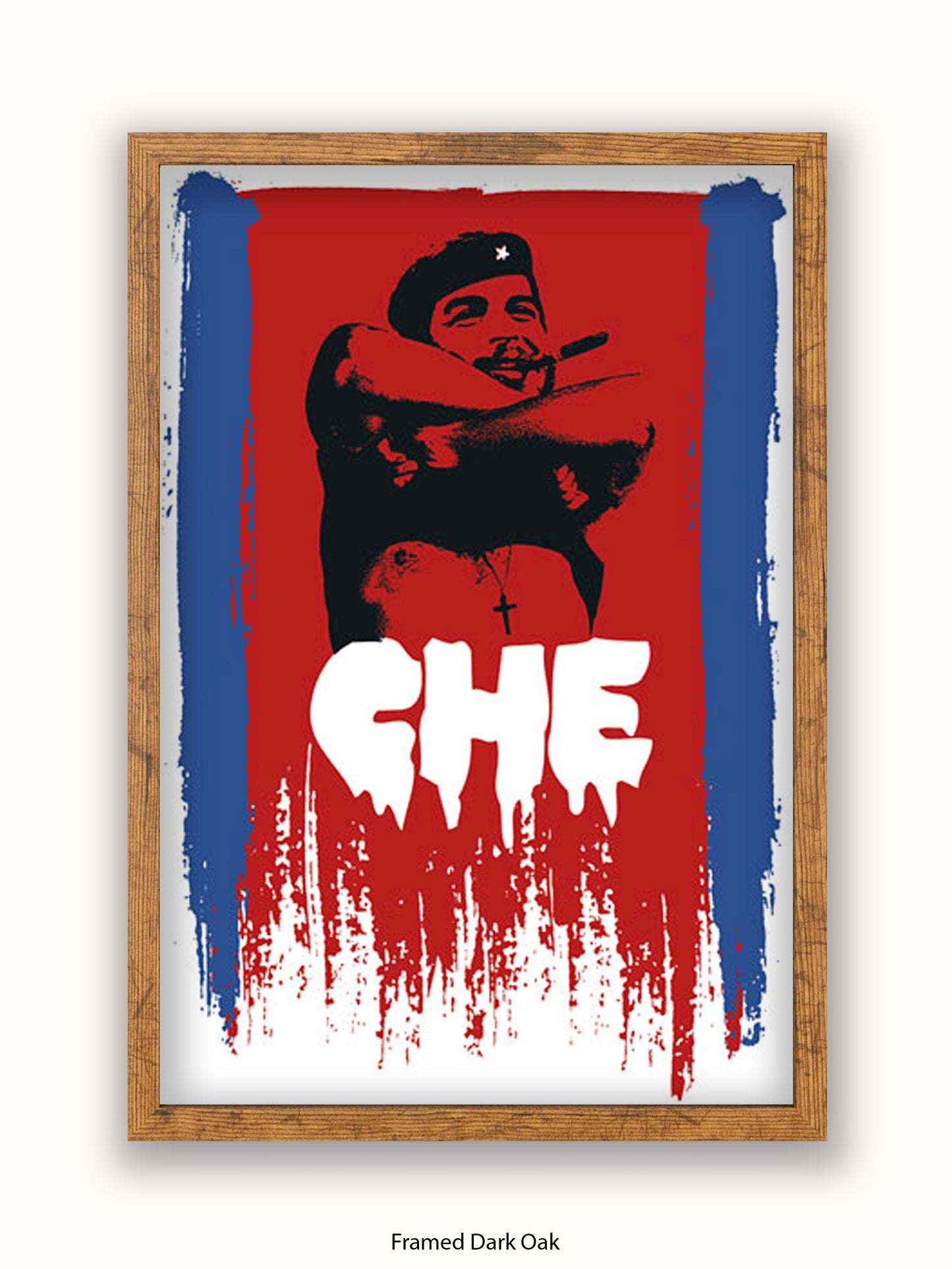 Che Guevara Cuban Flag Poster