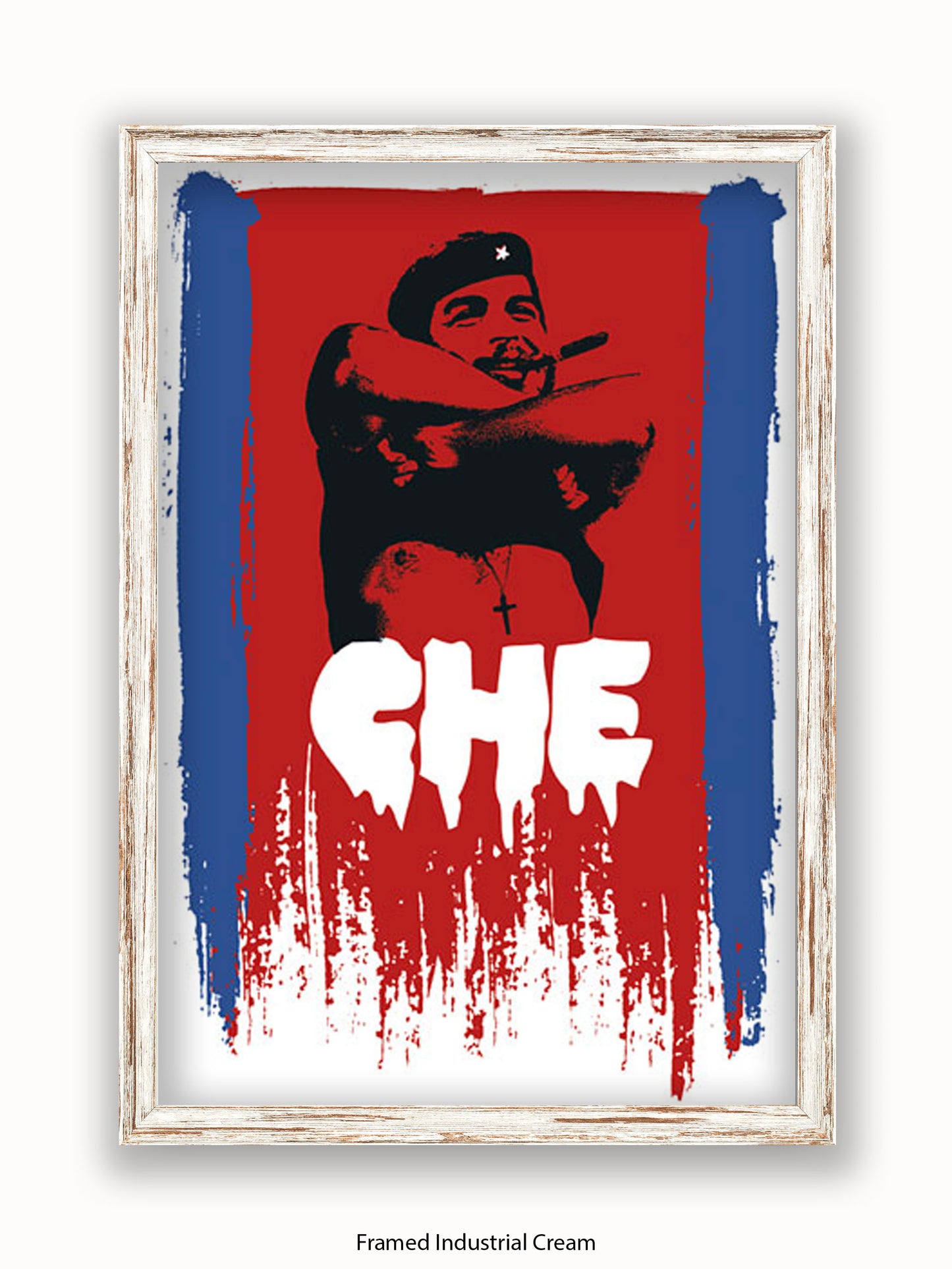 Che Guevara Cuban Flag Poster