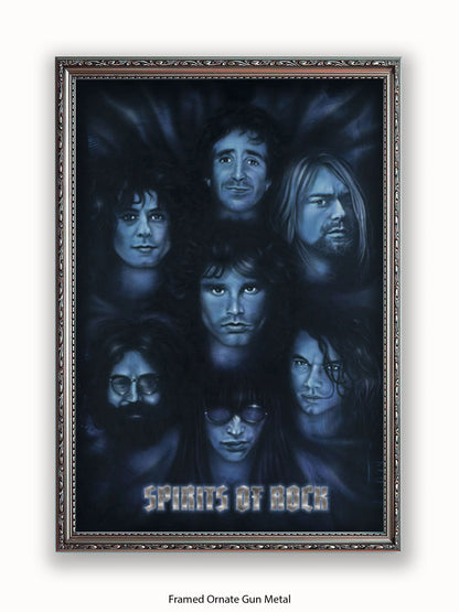 Spiris Of Rock Poster