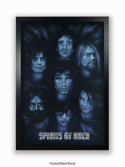 Spiris Of Rock Poster