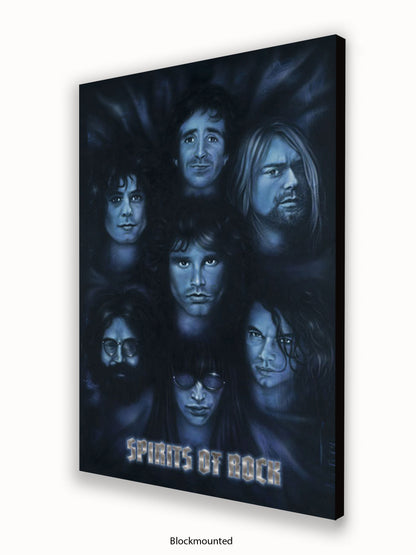 Spiris Of Rock Poster