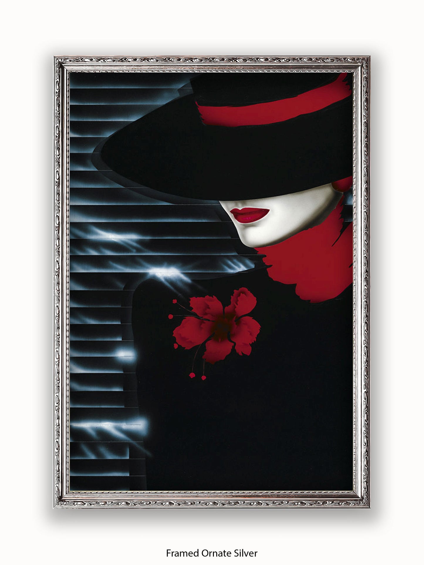 B Bahner Scarlet Lady Poster