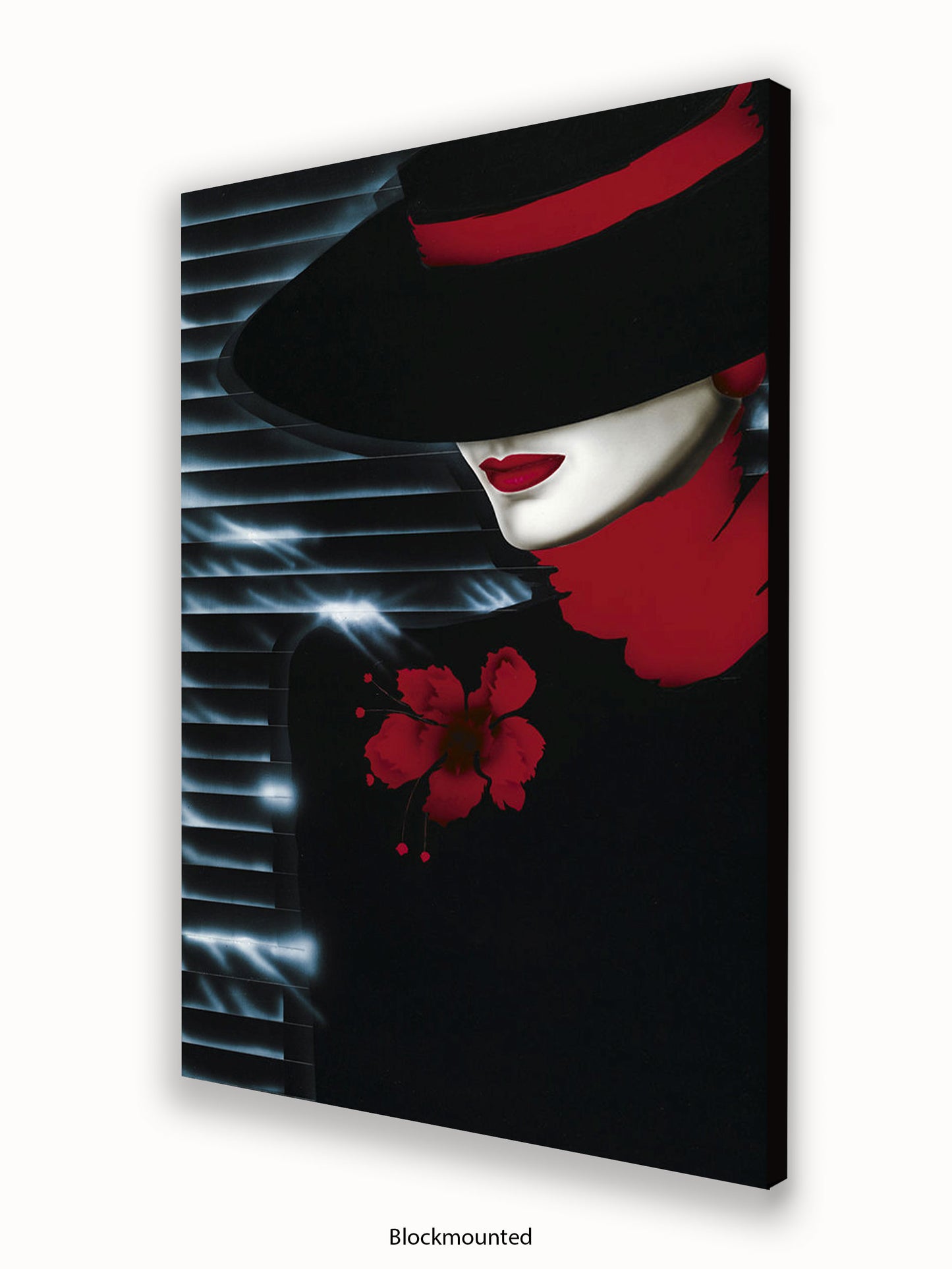 B Bahner Scarlet Lady Poster
