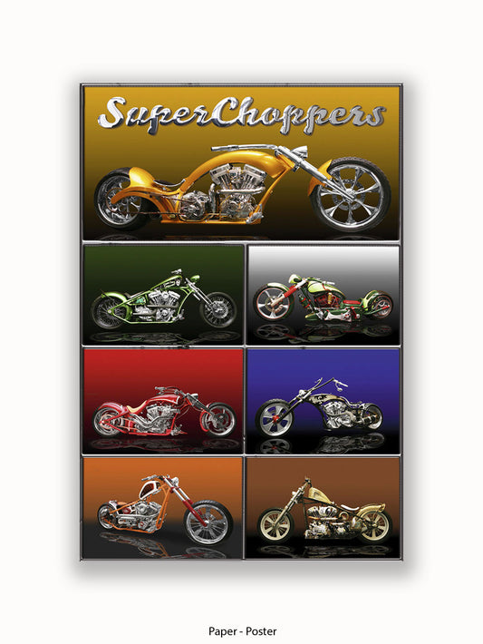 American Chopper Bike Poster