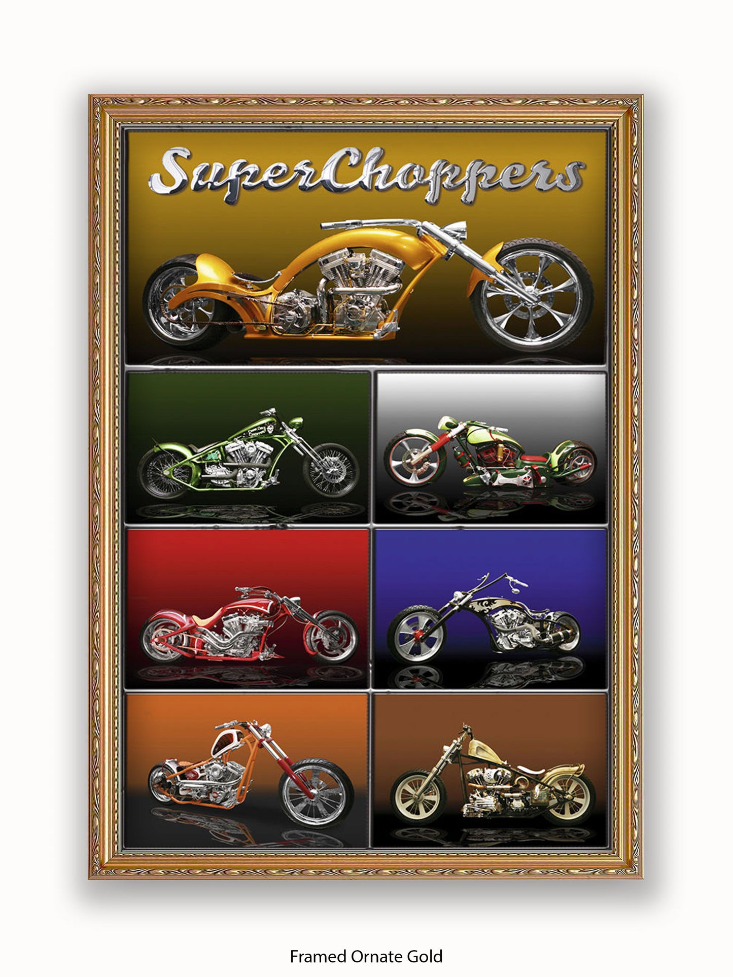 American Chopper Bike Poster