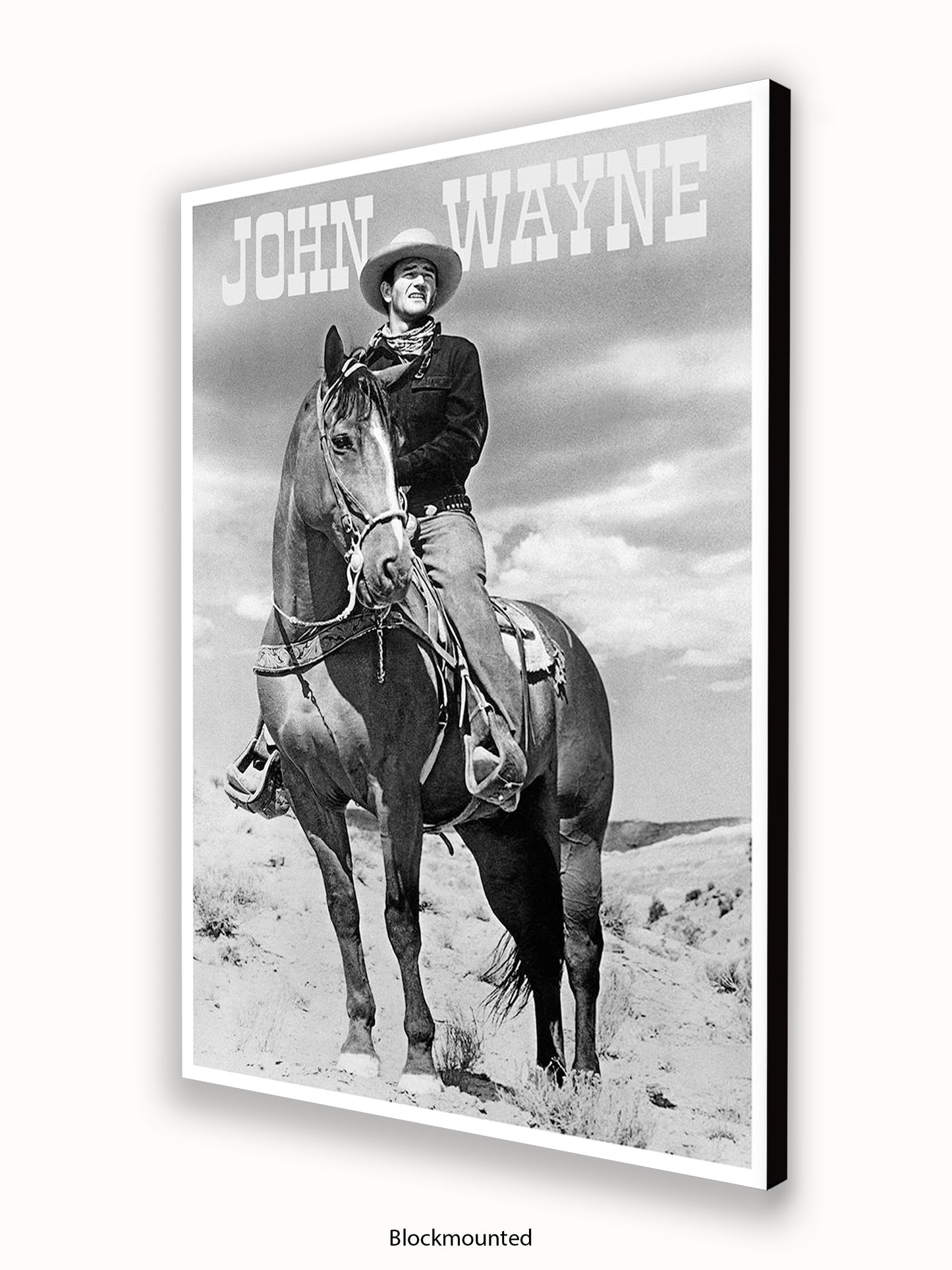 John Wayne Cowboy American Hero Poster