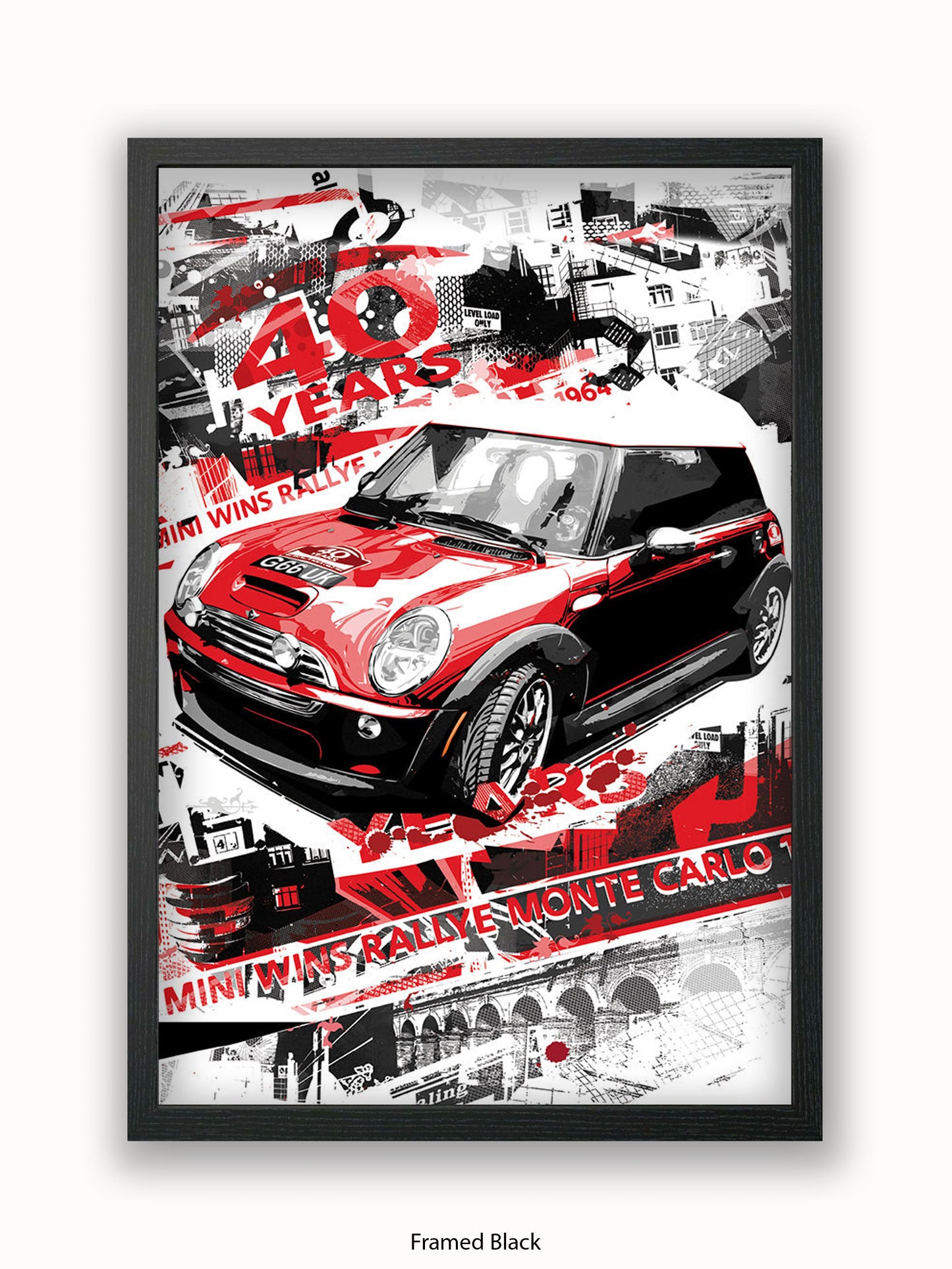 Mini Ralley Monte Carlo Poster