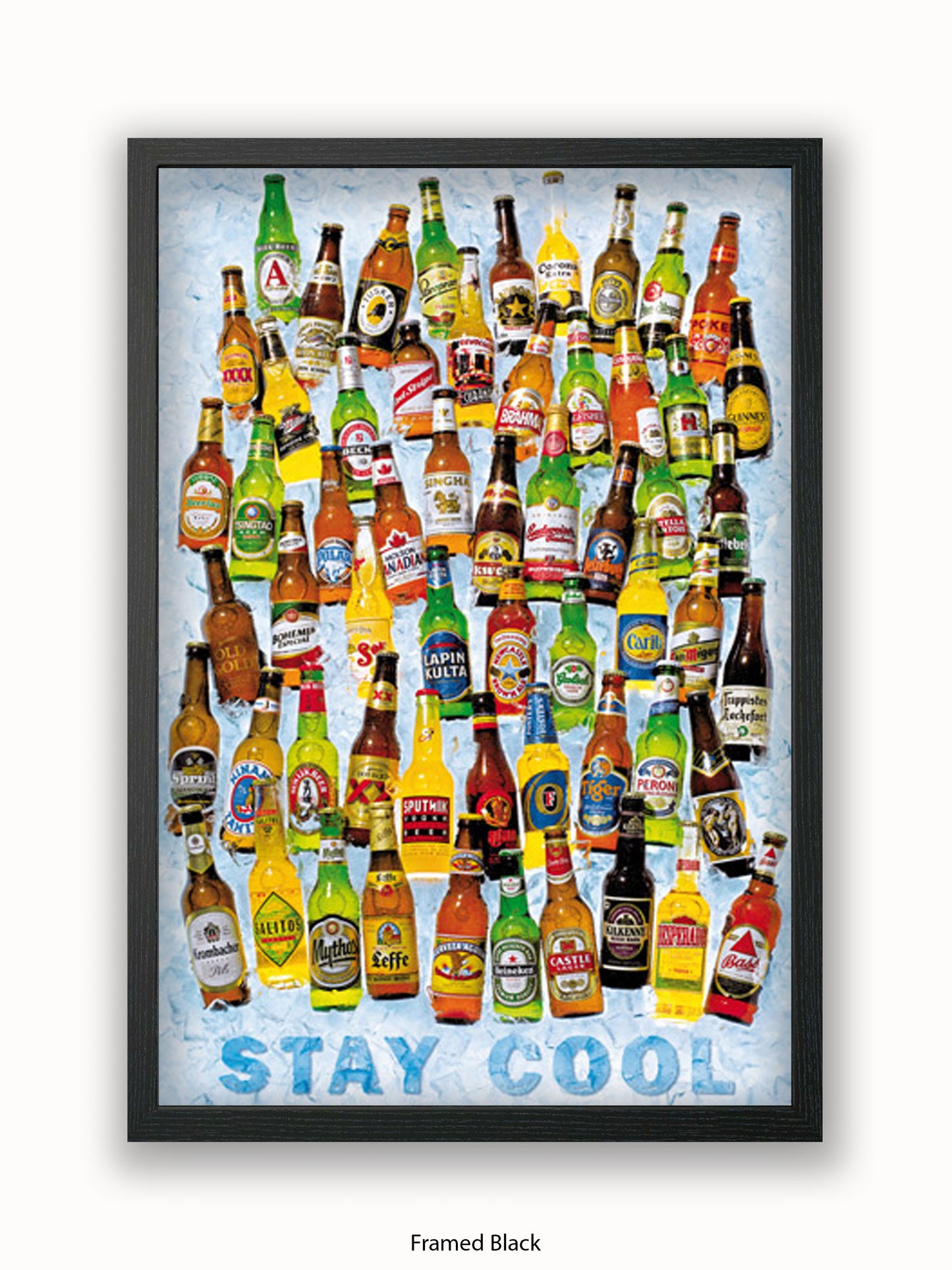 Beers Stay Cool Poster
