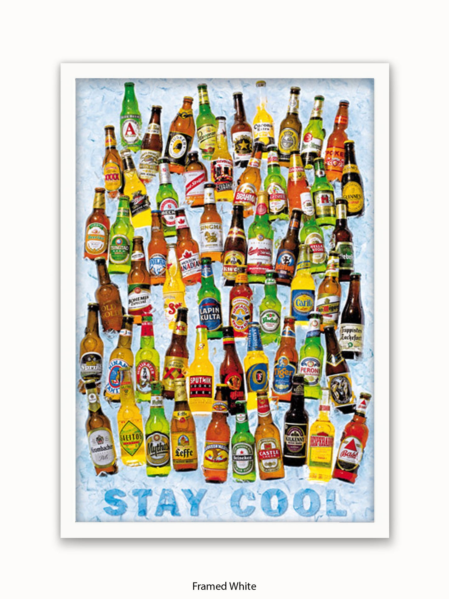Beers Stay Cool Poster