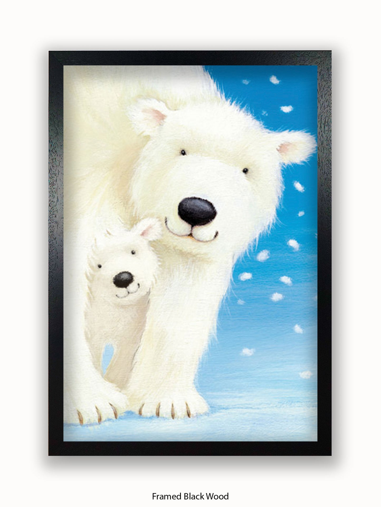 Polar Bears Fluffy Poster