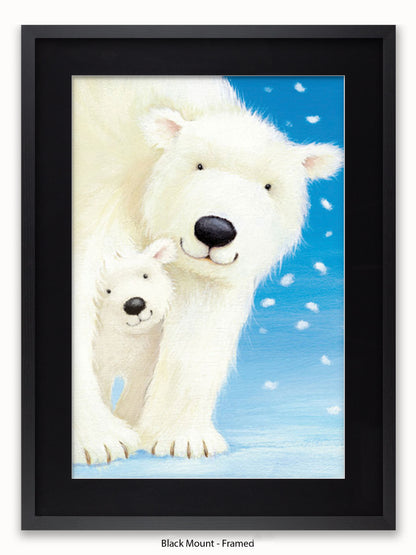 Polar Bears Fluffy Poster