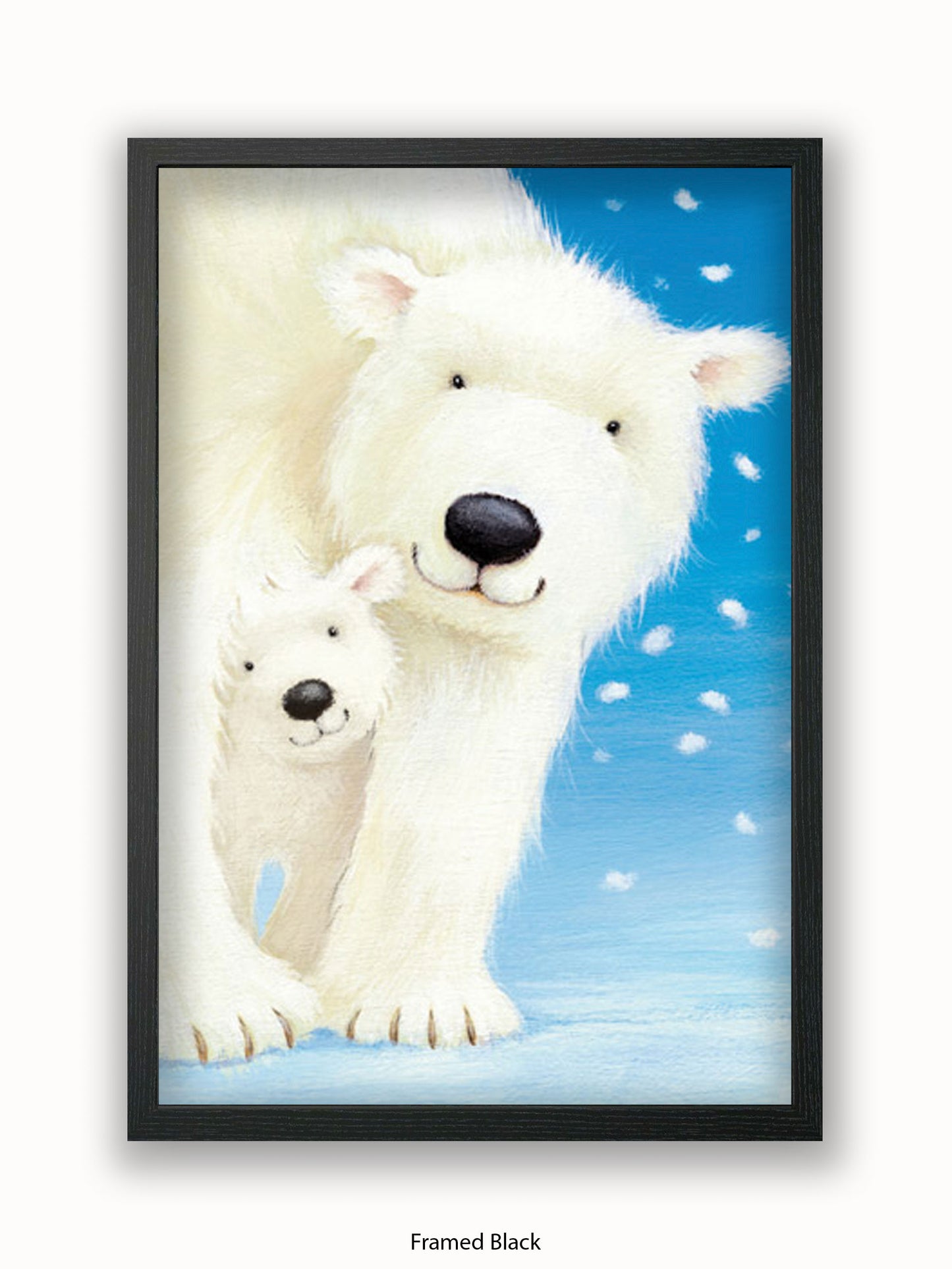 Polar Bears Fluffy Poster