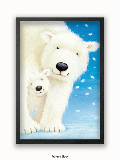 Polar Bears Fluffy Poster