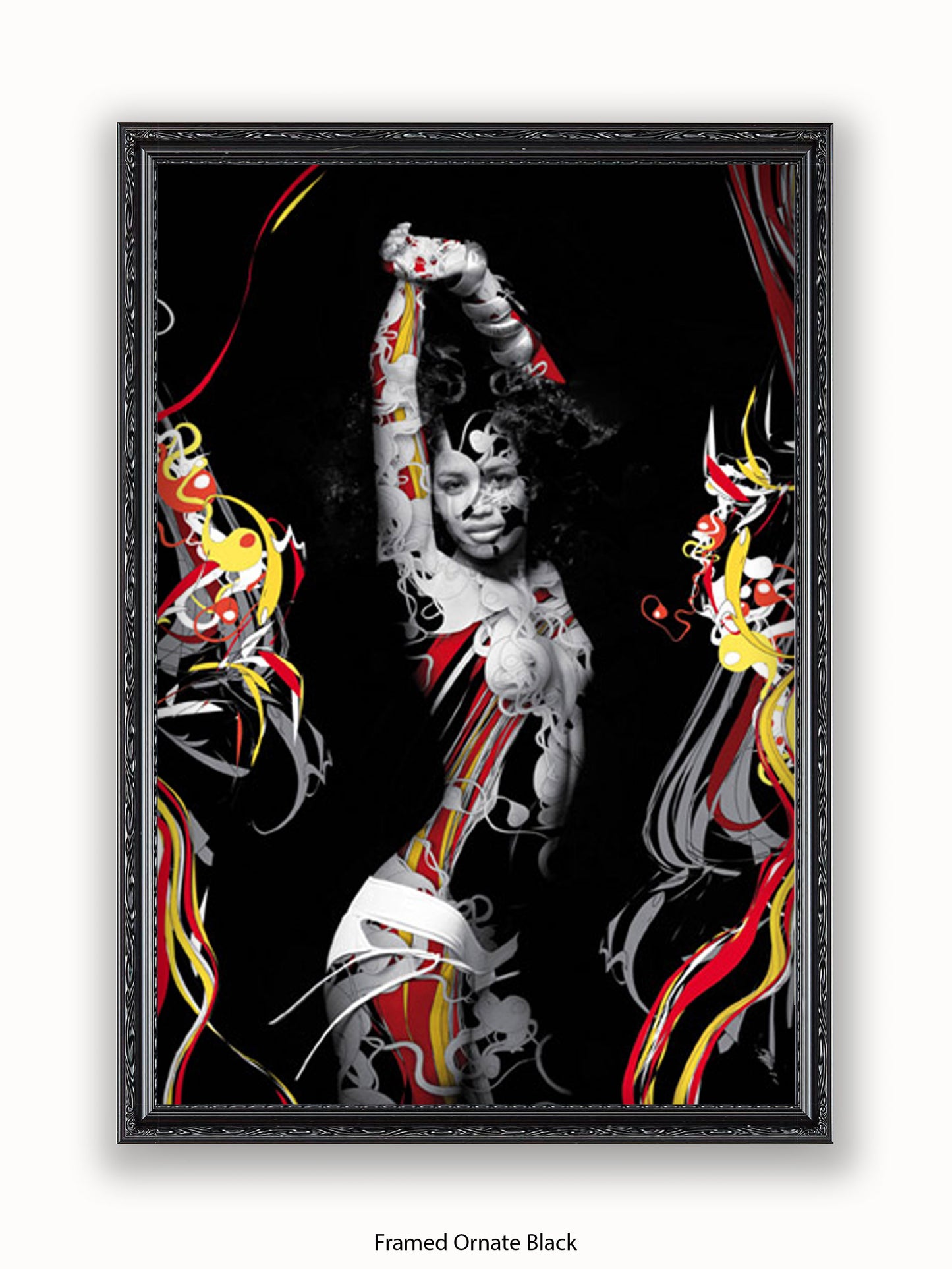 Sexy Girl Trance Dance Girl Poster