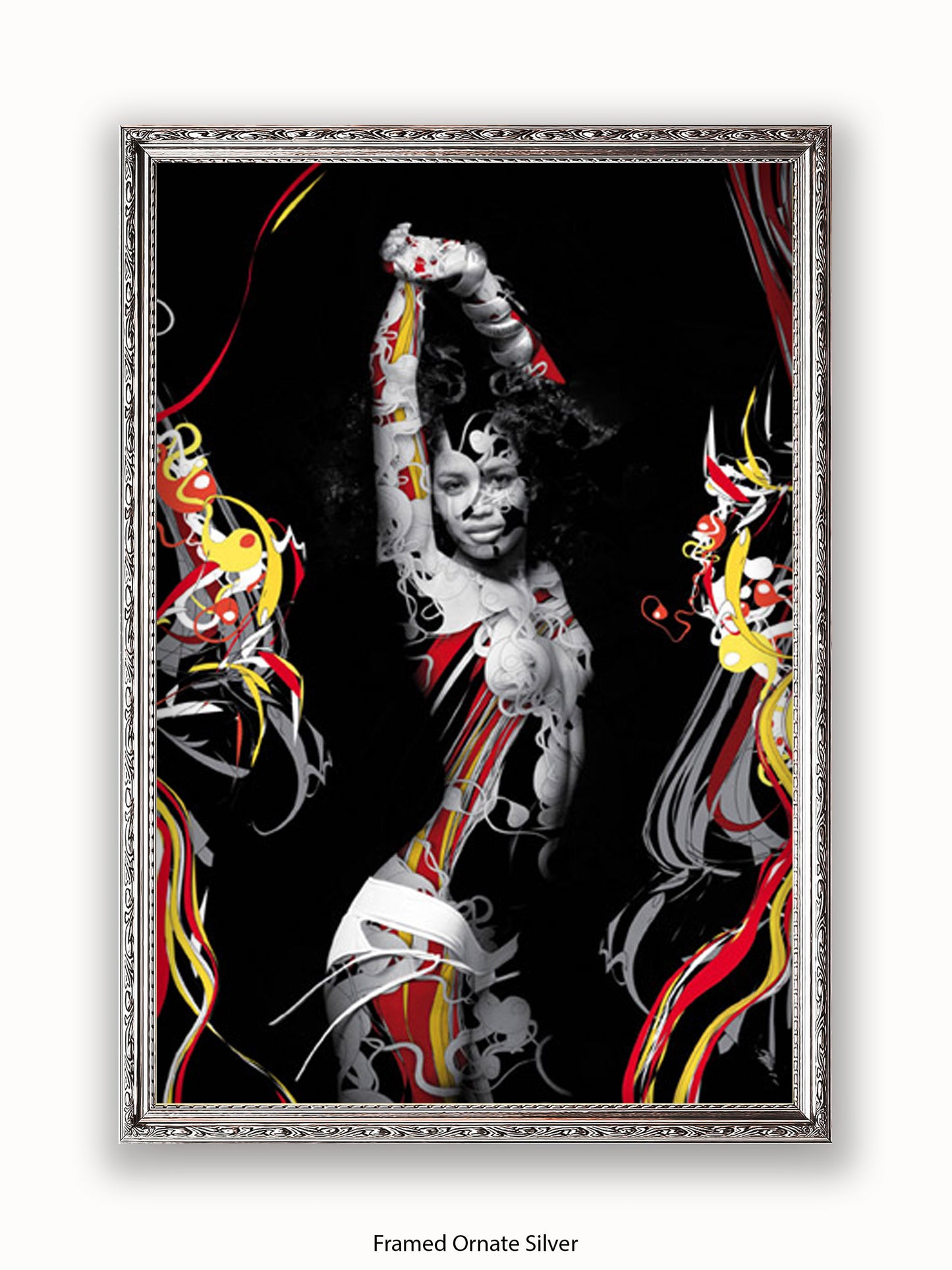 Sexy Girl Trance Dance Girl Poster