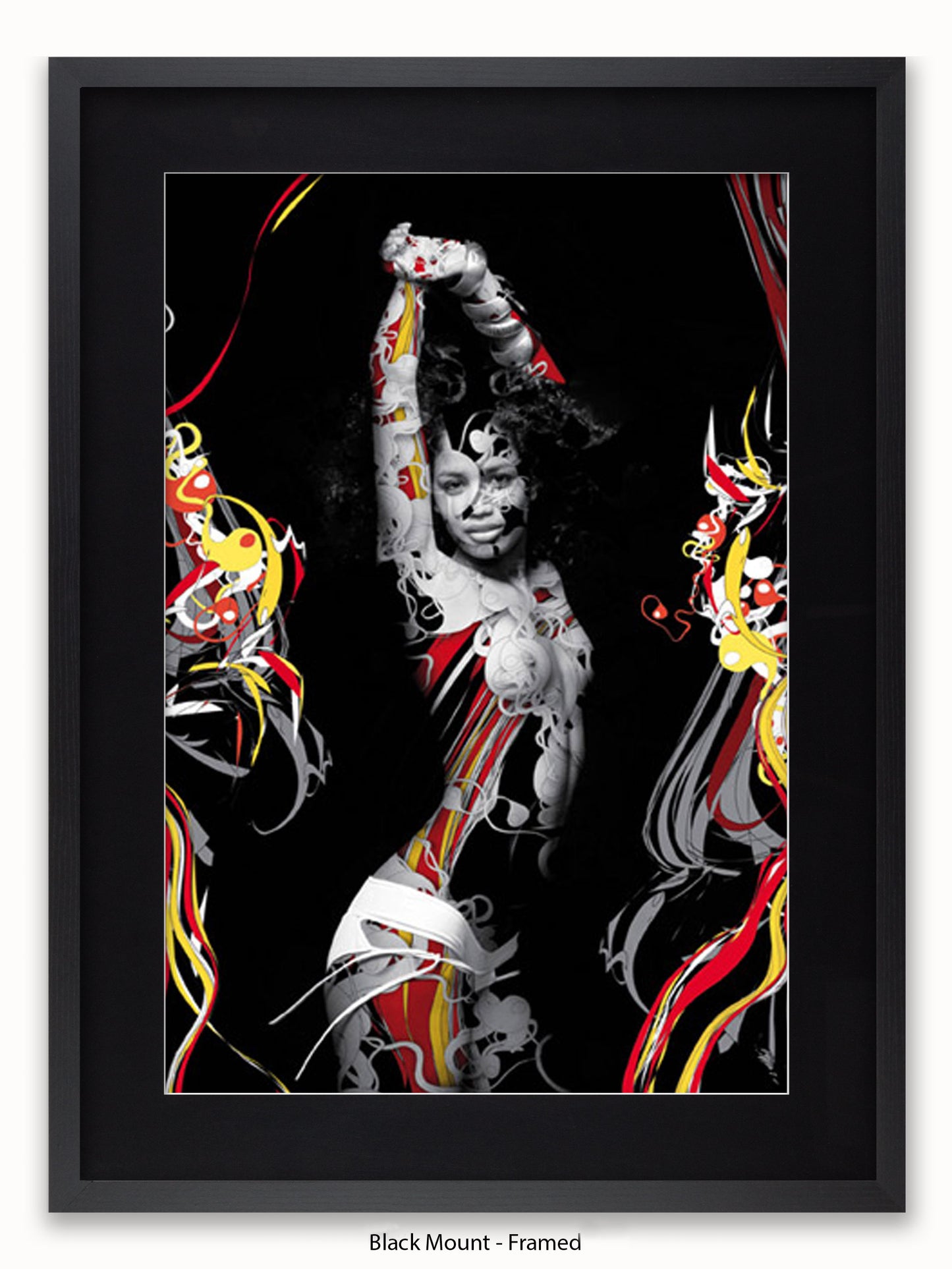 Sexy Girl Trance Dance Girl Poster