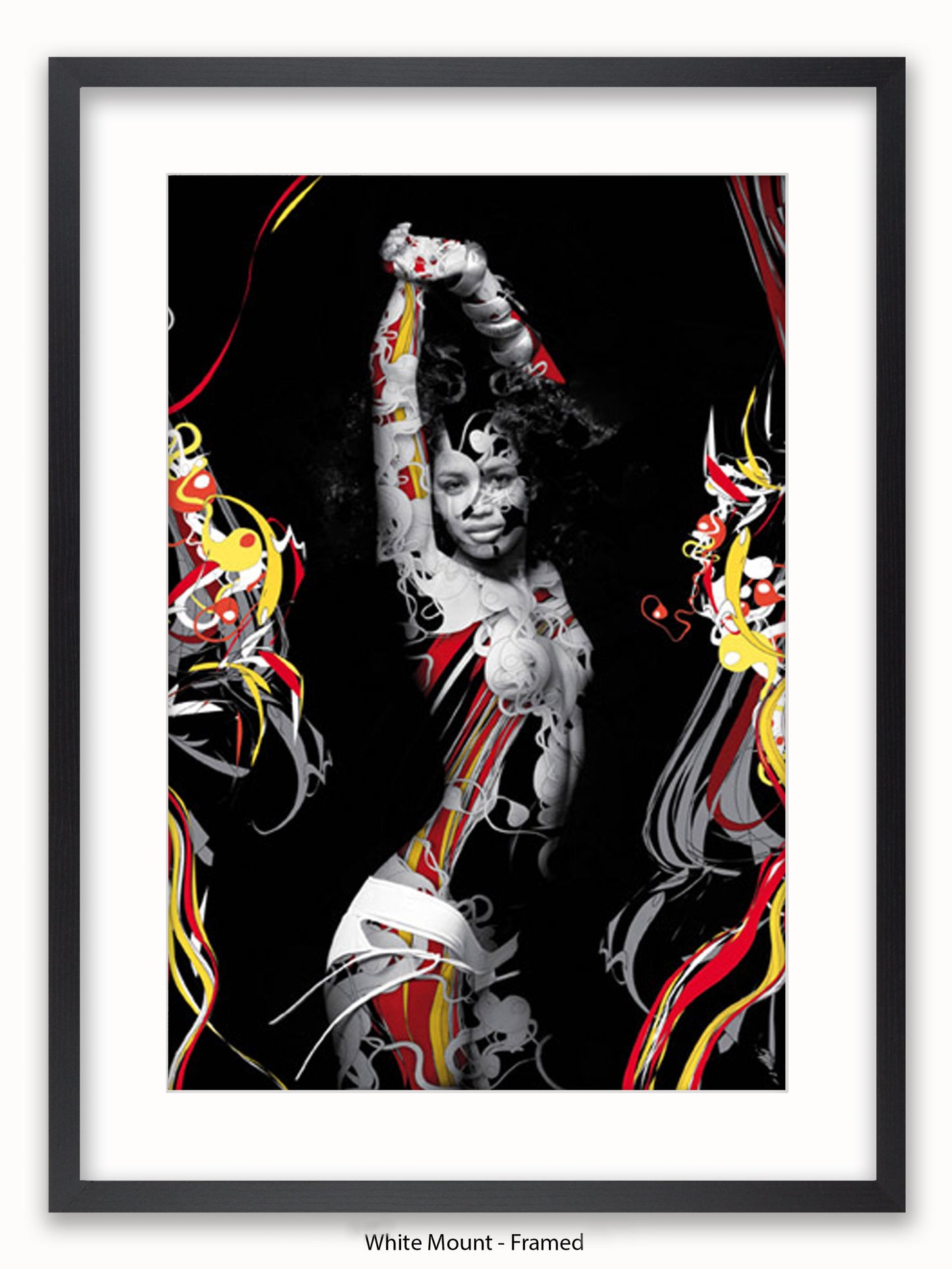 Sexy Girl Trance Dance Girl Poster