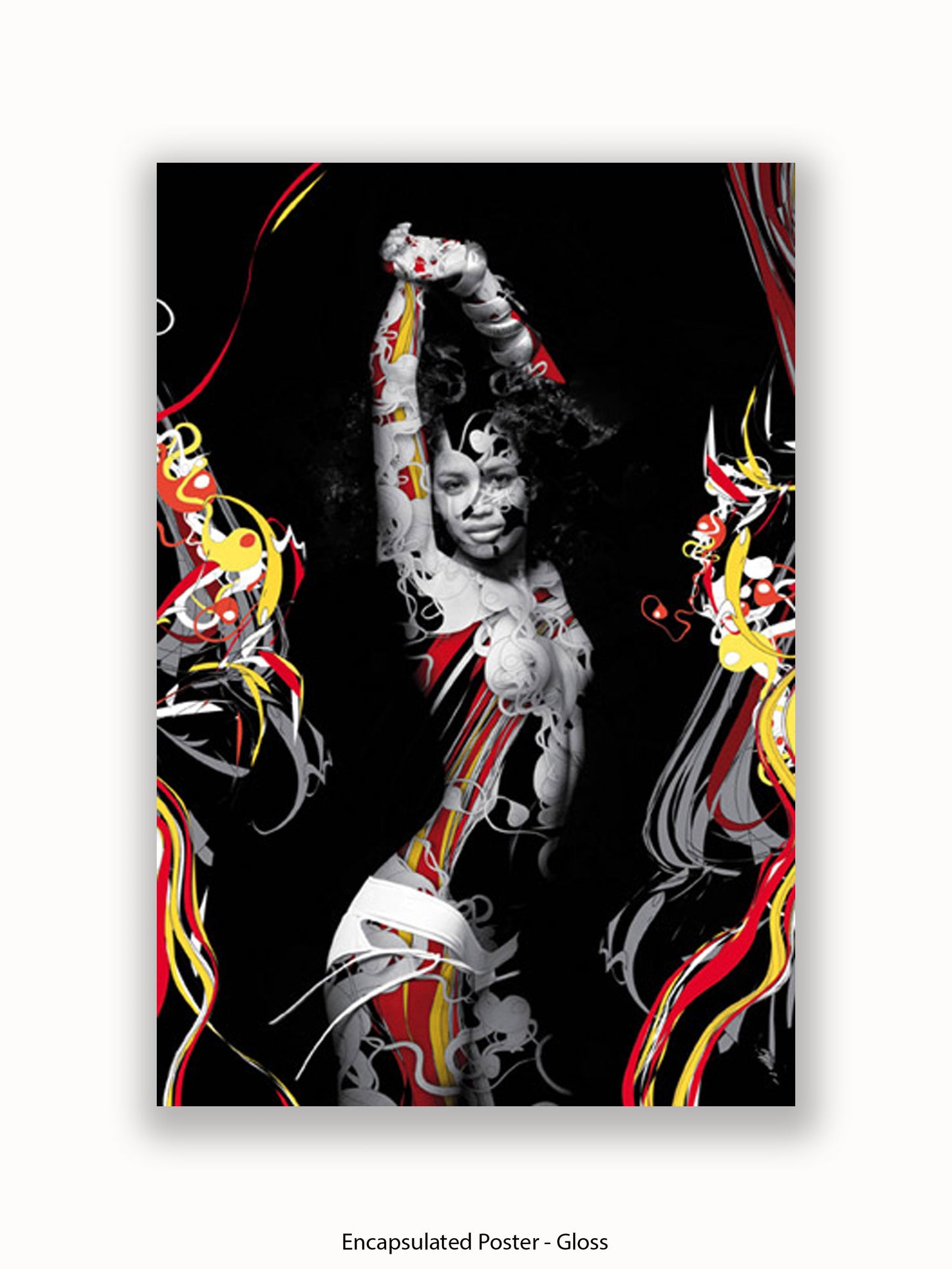 Sexy Girl Trance Dance Girl Poster