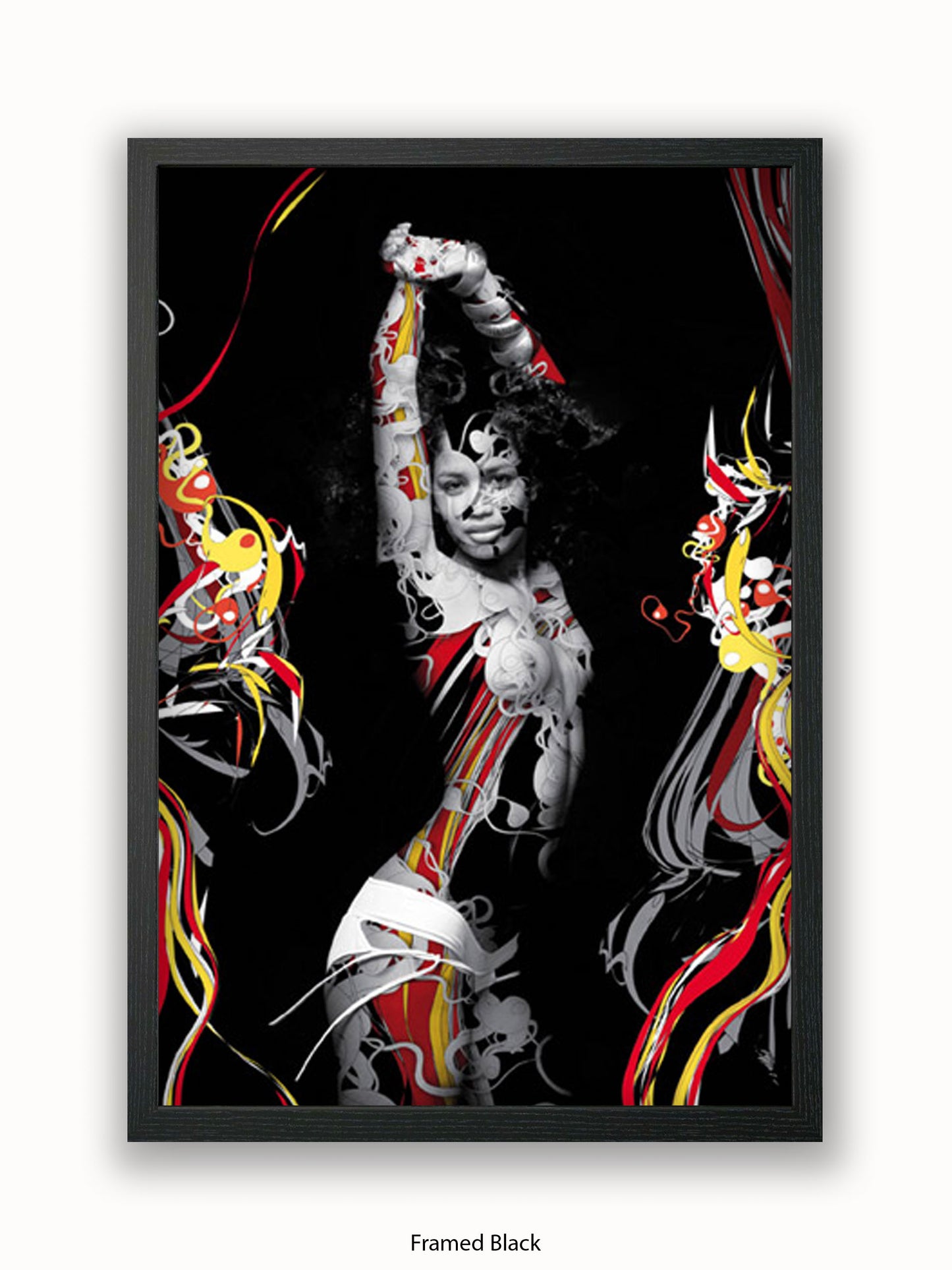 Sexy Girl Trance Dance Girl Poster