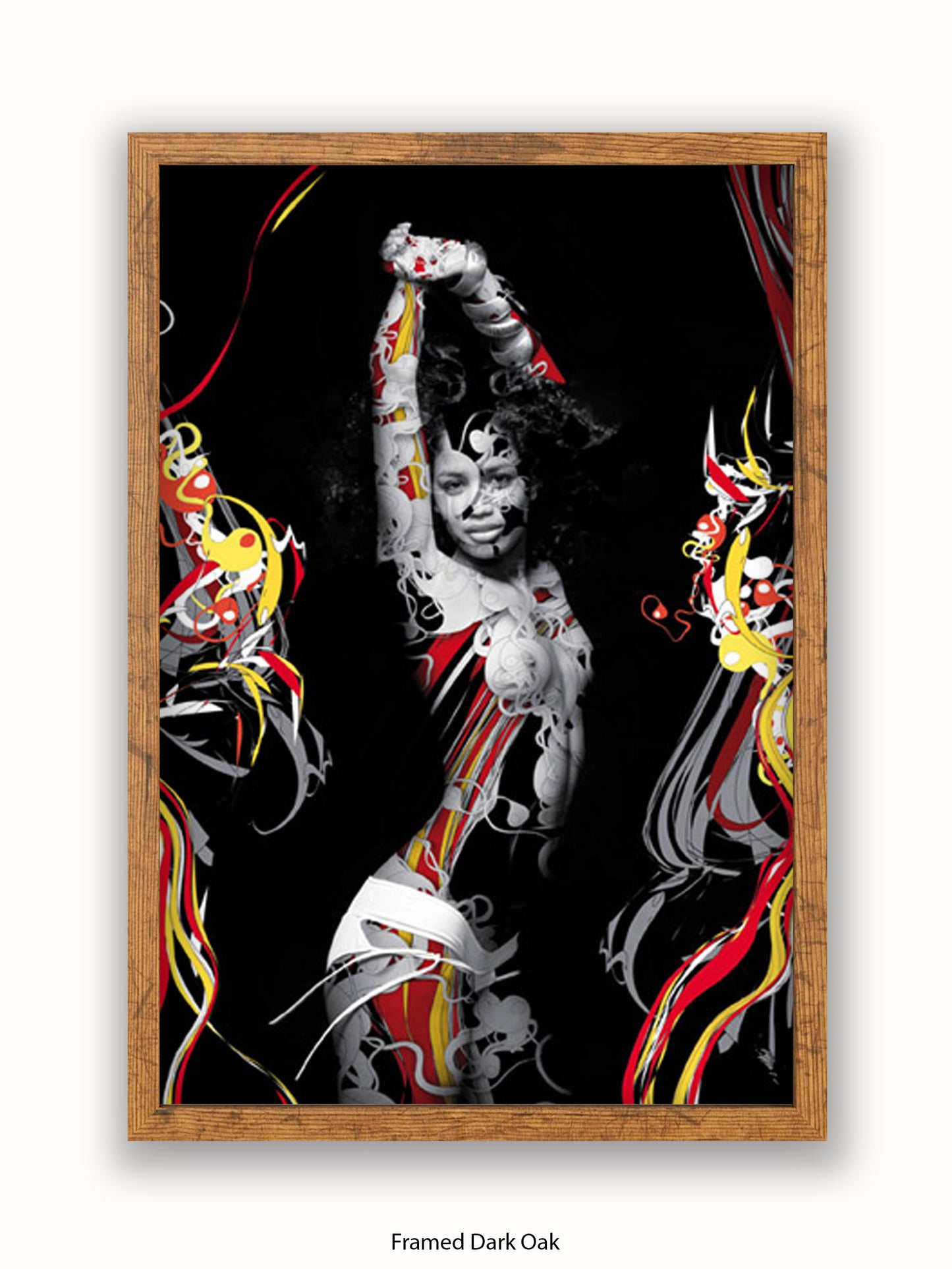 Sexy Girl Trance Dance Girl Poster