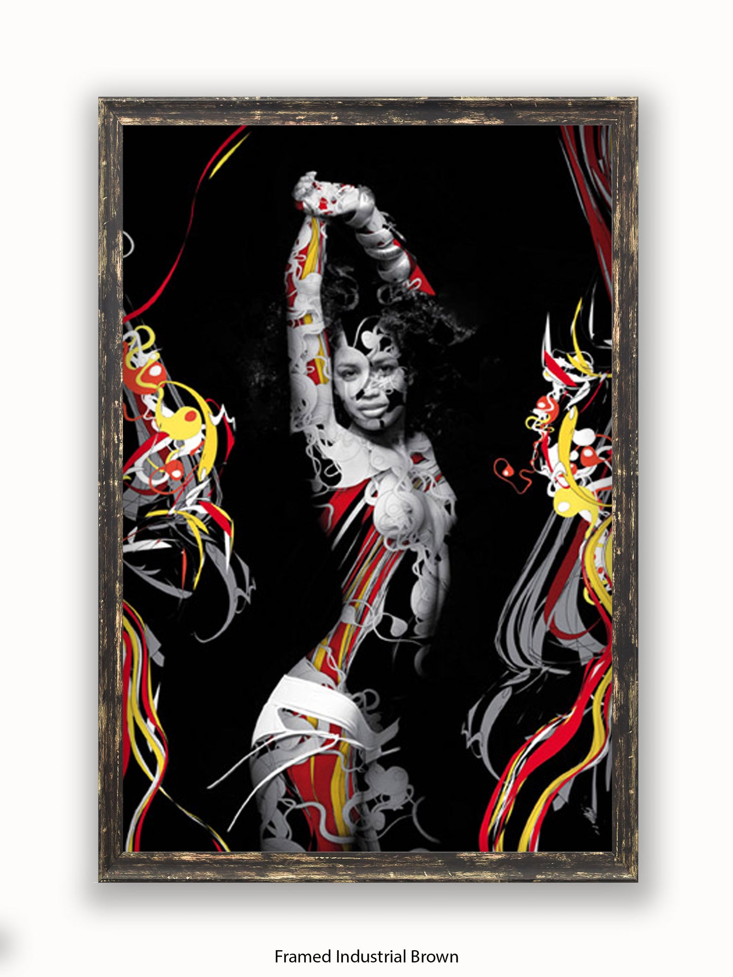 Sexy Girl Trance Dance Girl Poster