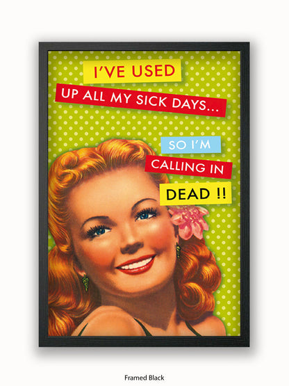 Calling In Dead Poster