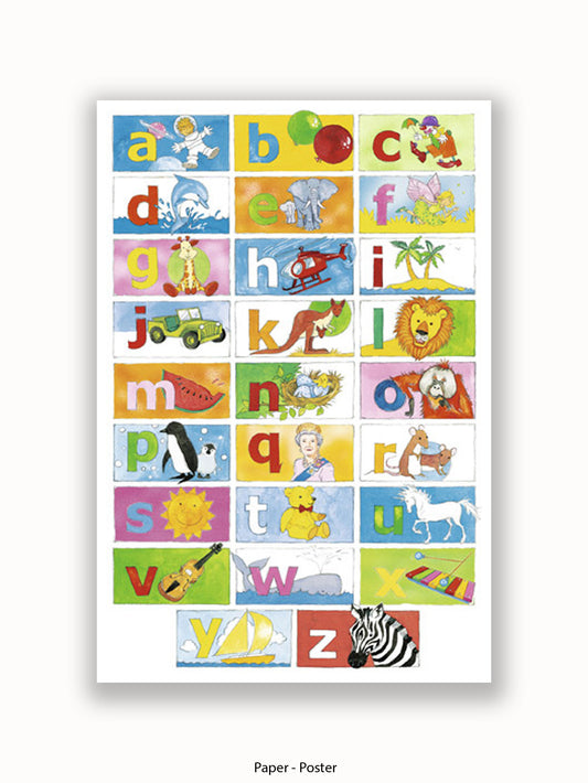 Childrens Abc New Poster