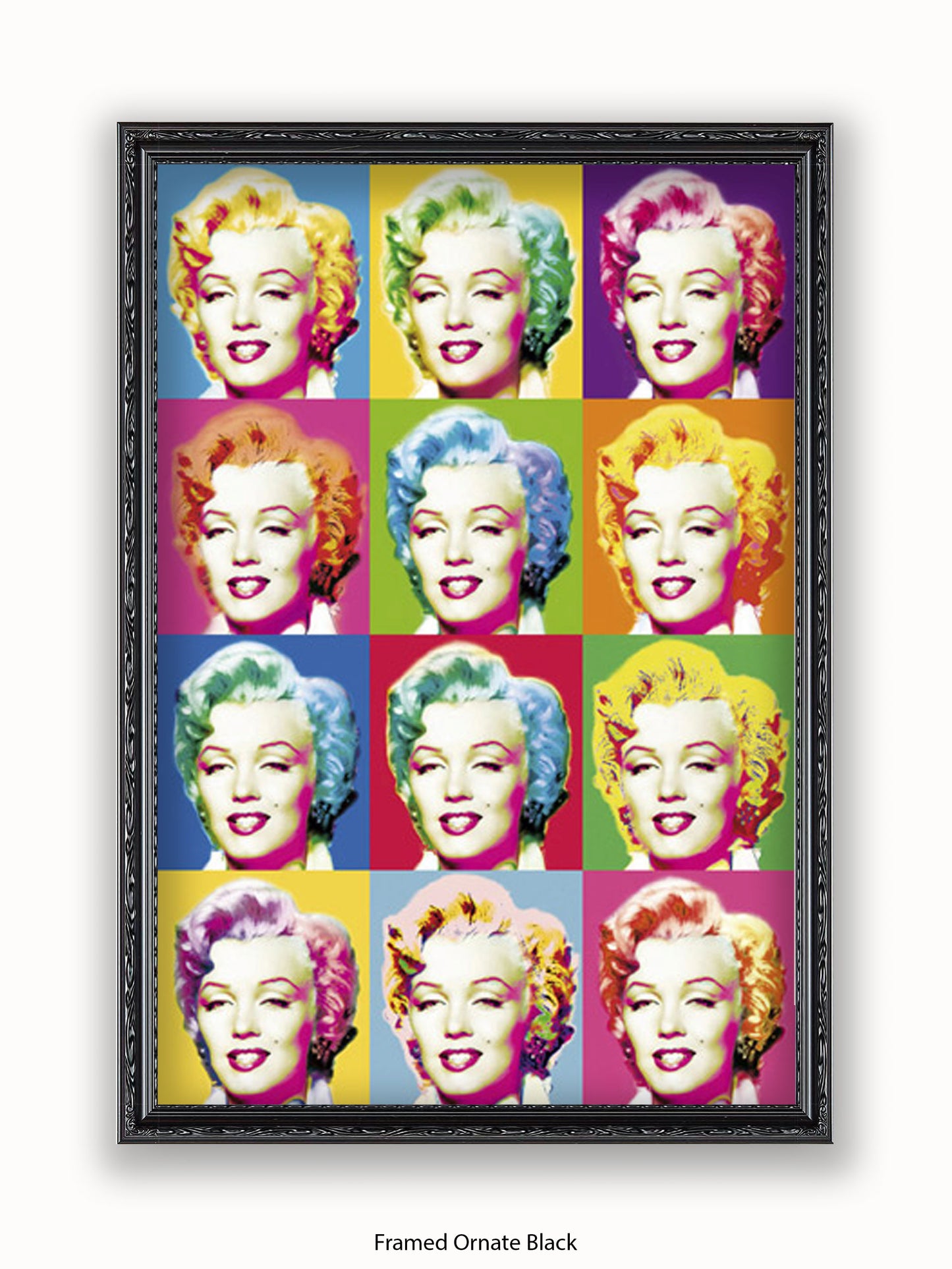 Marilyn Monroe Visions Pop Art Poster