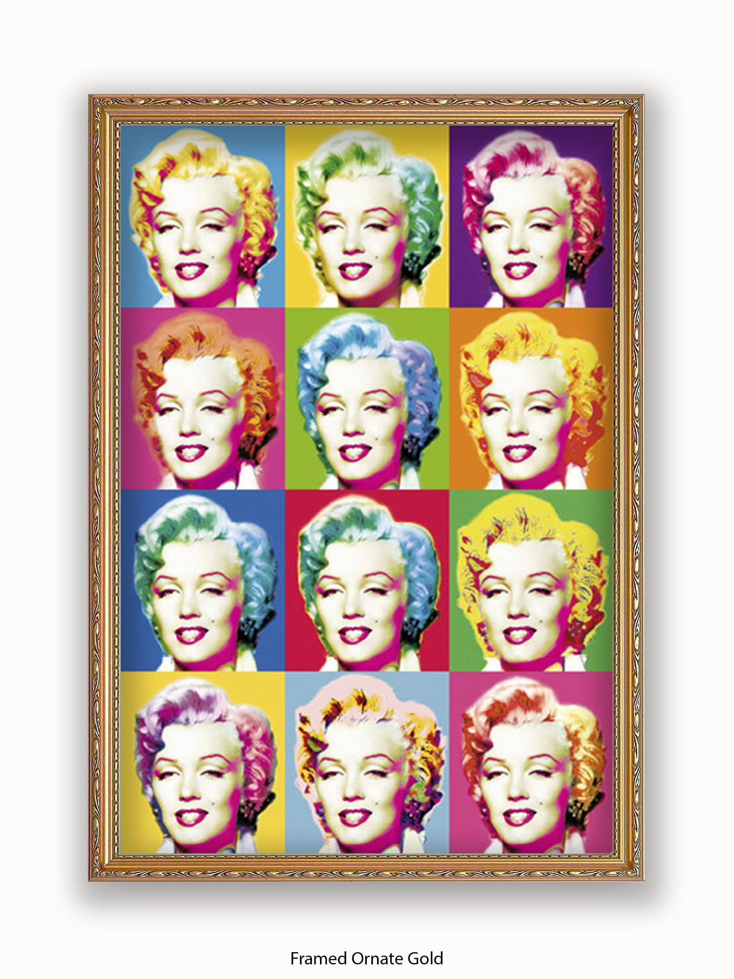 Marilyn Monroe Visions Pop Art Poster