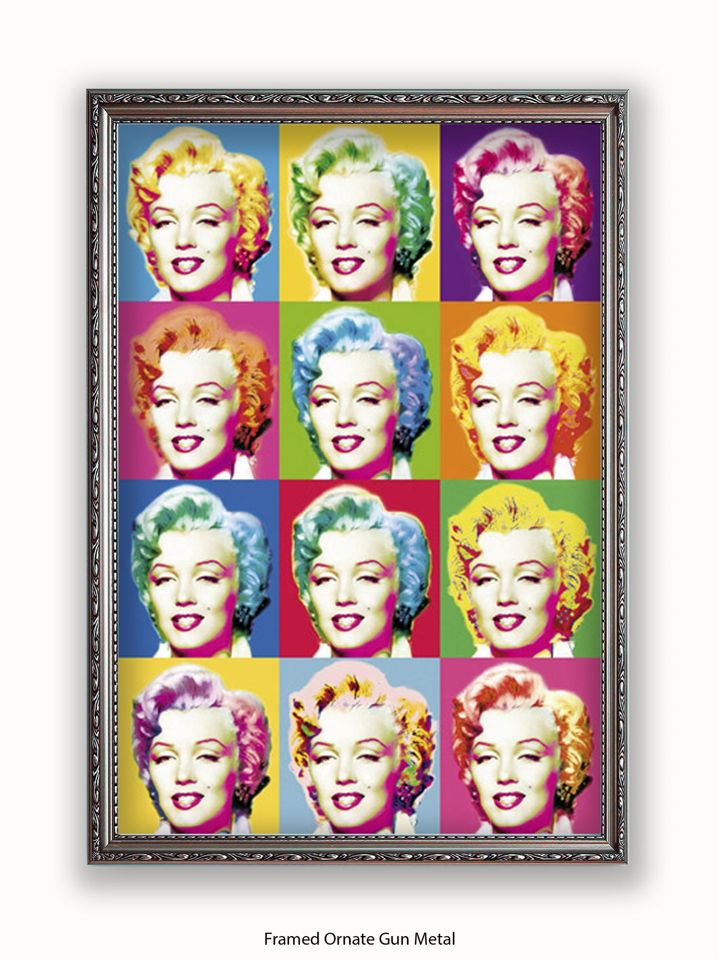 Marilyn Monroe Visions Pop Art Poster